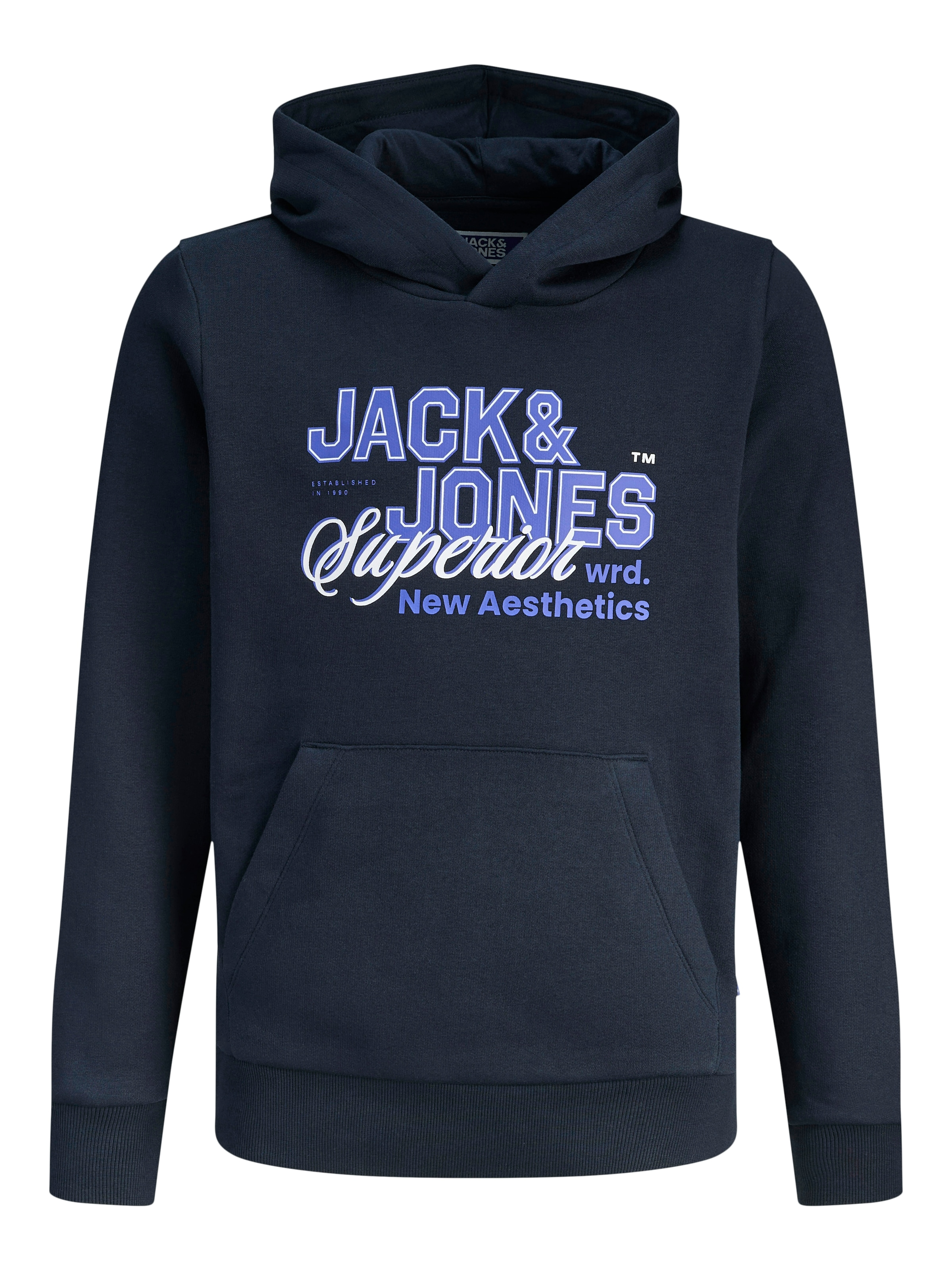 Jack & Jones Junior Kapuzensweatshirt »JJELOGO SWEAT HOOD 2 COL AW25 NOOS JNR«
