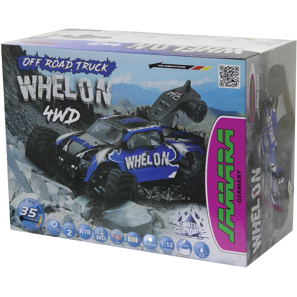 Jamara RC-Monstertruck »Whelon 4WD 1:12 2,4 GHz«