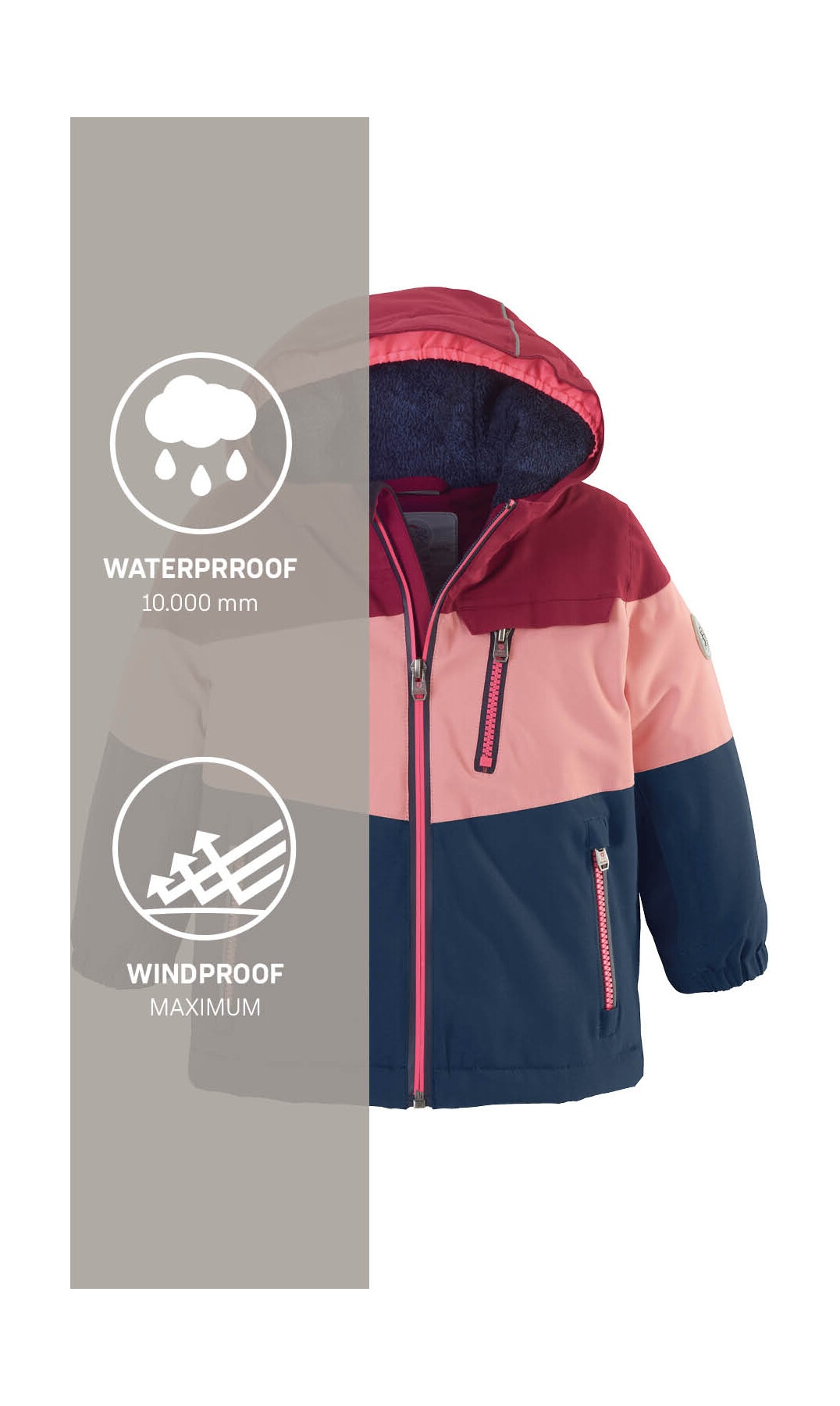 first instinct by killtec Skijacke »FISW 3 MNS SKI JCKT« Skijacke: wasserdicht, atmungsaktiv, warm, reflektierend