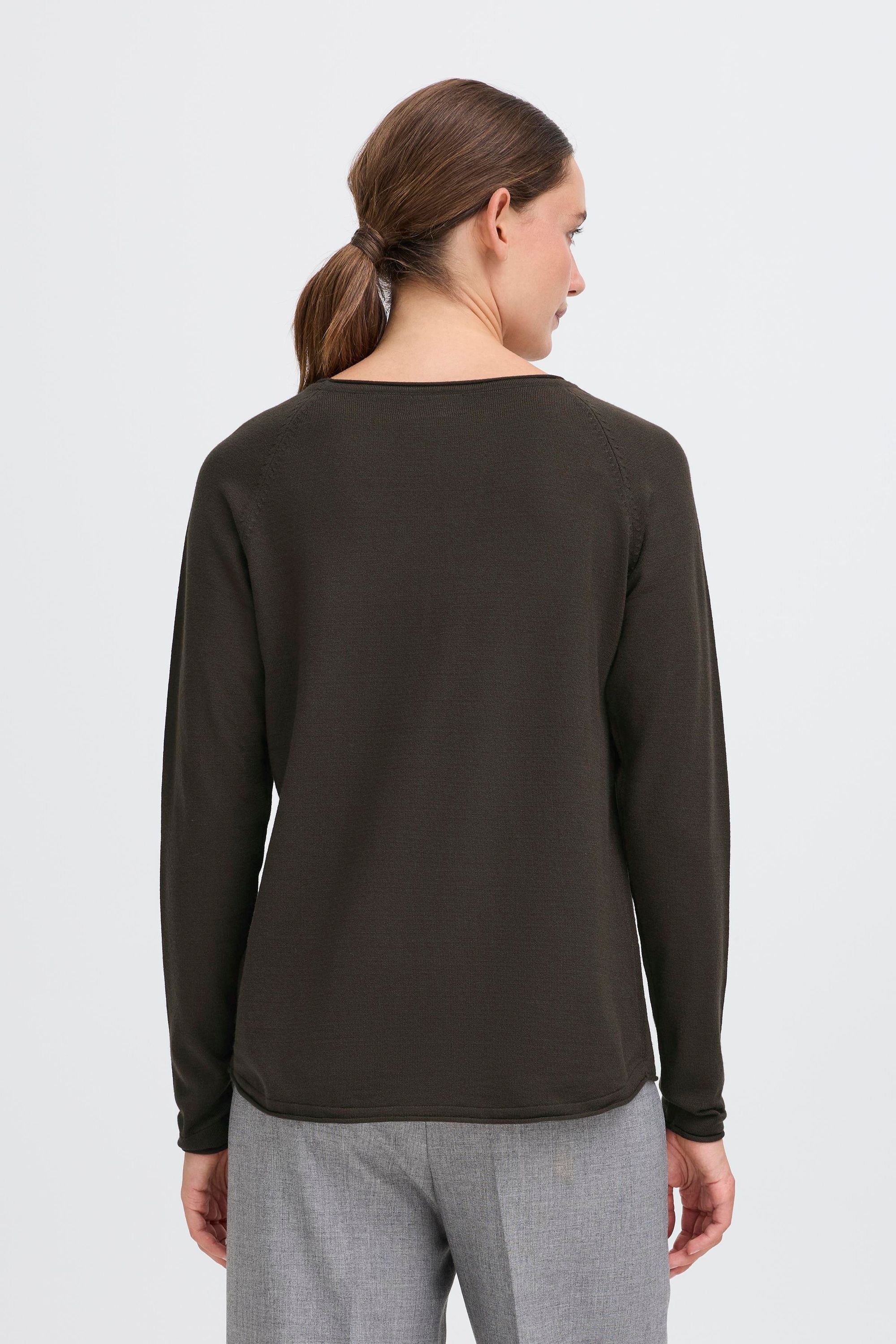 OXMO Strickfleece-Pullover »Strickpullover OXFKEANA«