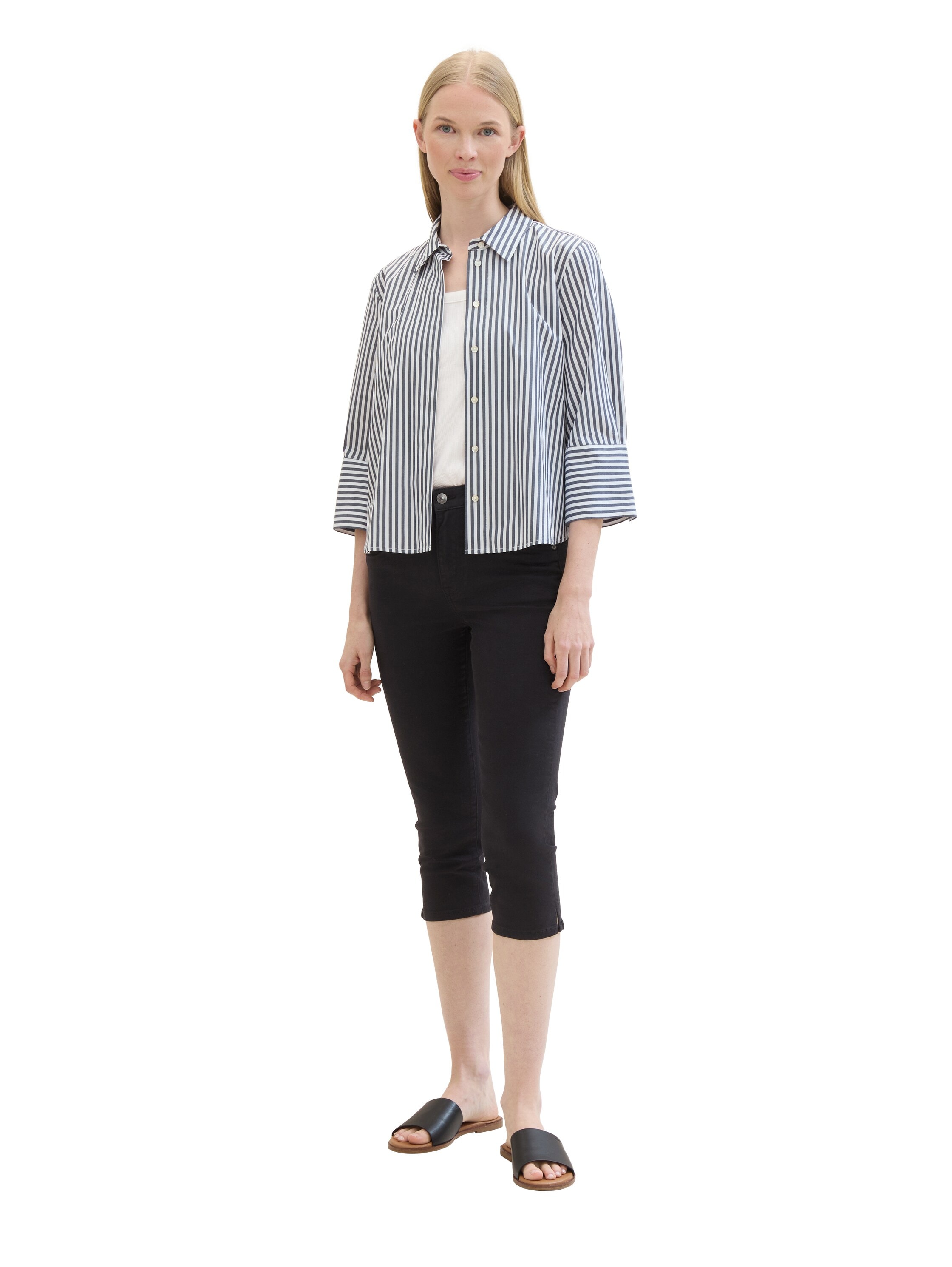 TOM TAILOR Caprijeans »KATE«, mit Bio-Baumwolle