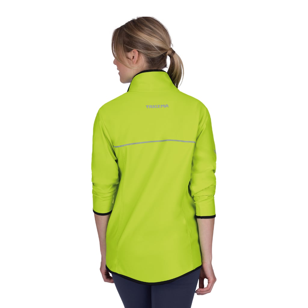 Trigema Langarm Funktionsjacke COOLMAX®