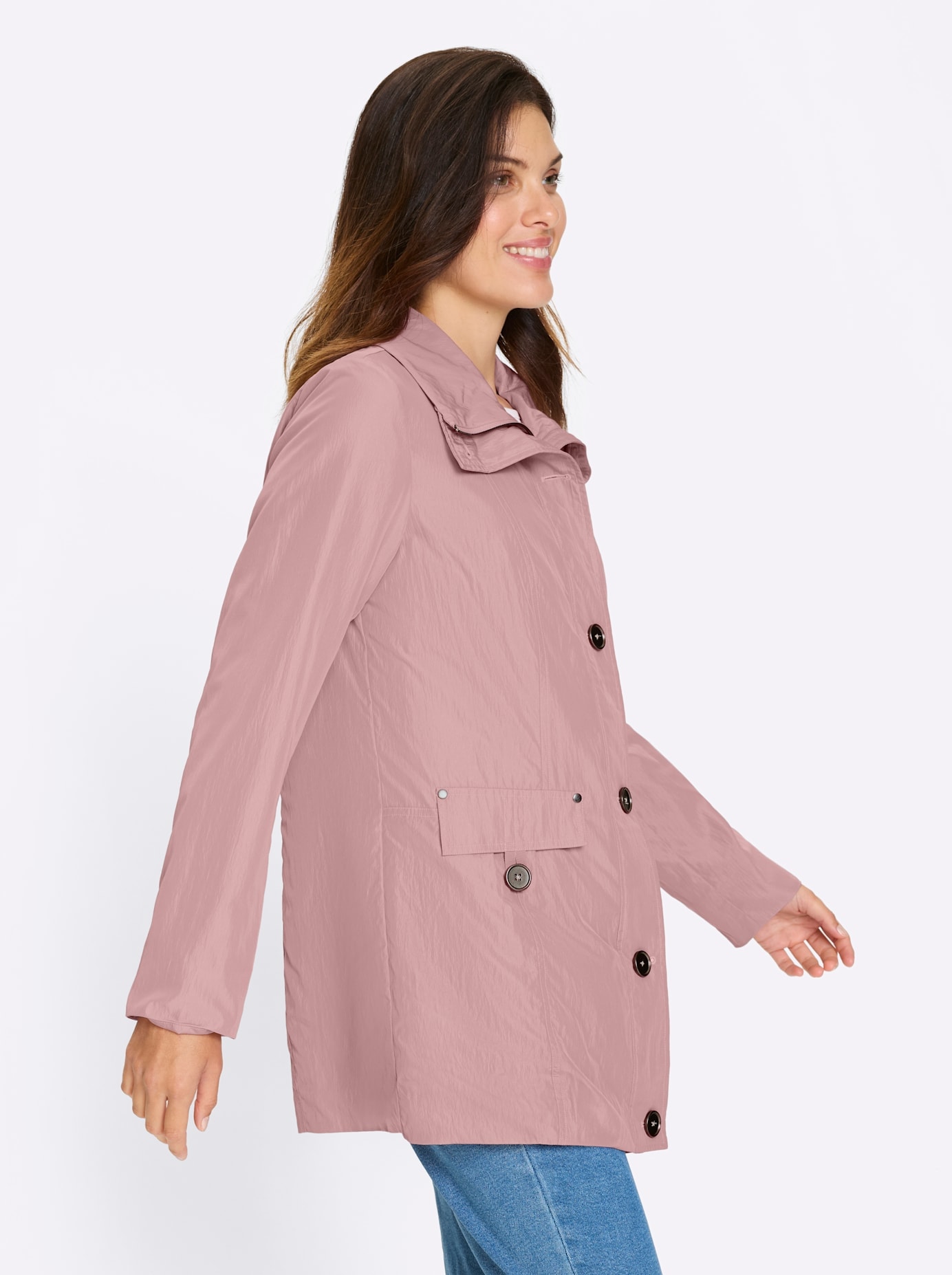 Classic Basics Langjacke ohne Kapuze