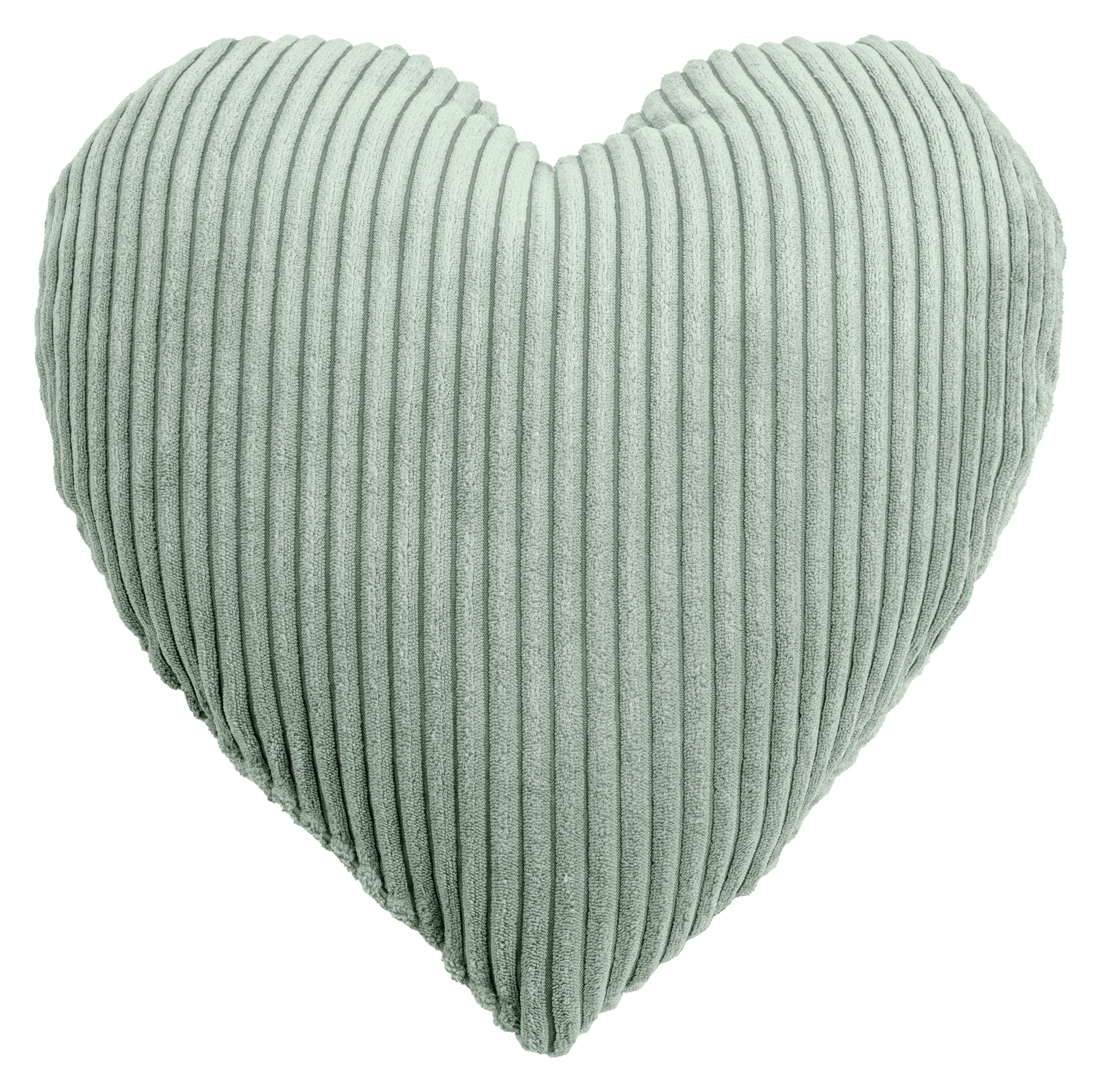 Magma Heimtex Dekokissen »SHARA Herzkissen« Kuscheliges Herzkissen mit Cord-Charme