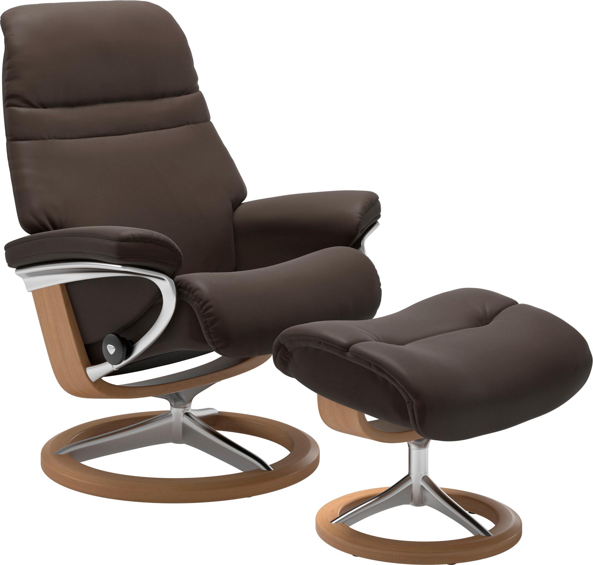 Stressless® Relaxsessel »Sunrise«, mit Signature Base, Größe M, Gestell Eiche
