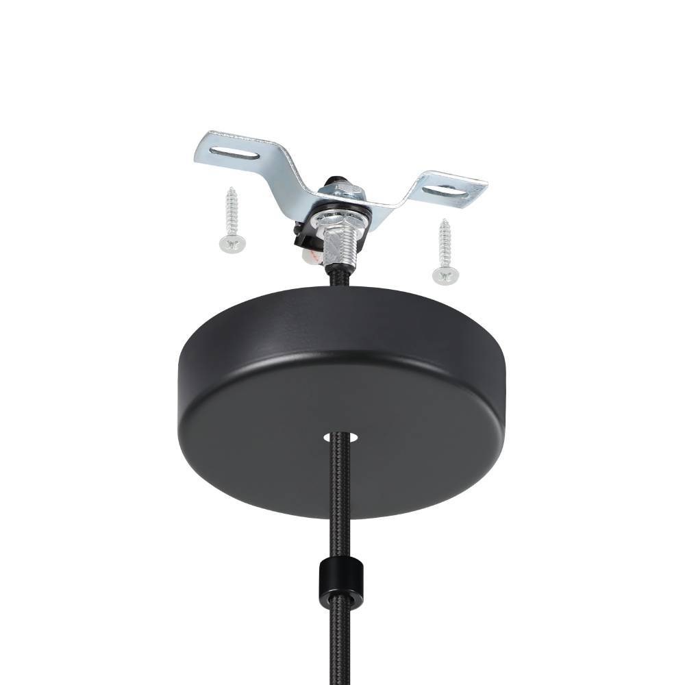 EGLO Hängeleuchte »TRURO 2 Hängelampe, Esstischlampe, Stahl, schwarz, kupfer, E27« E27 1 Stk. Wohnzimmerlampe, 1 flammig, Vintage, Industrial, Retro, 110x37cm