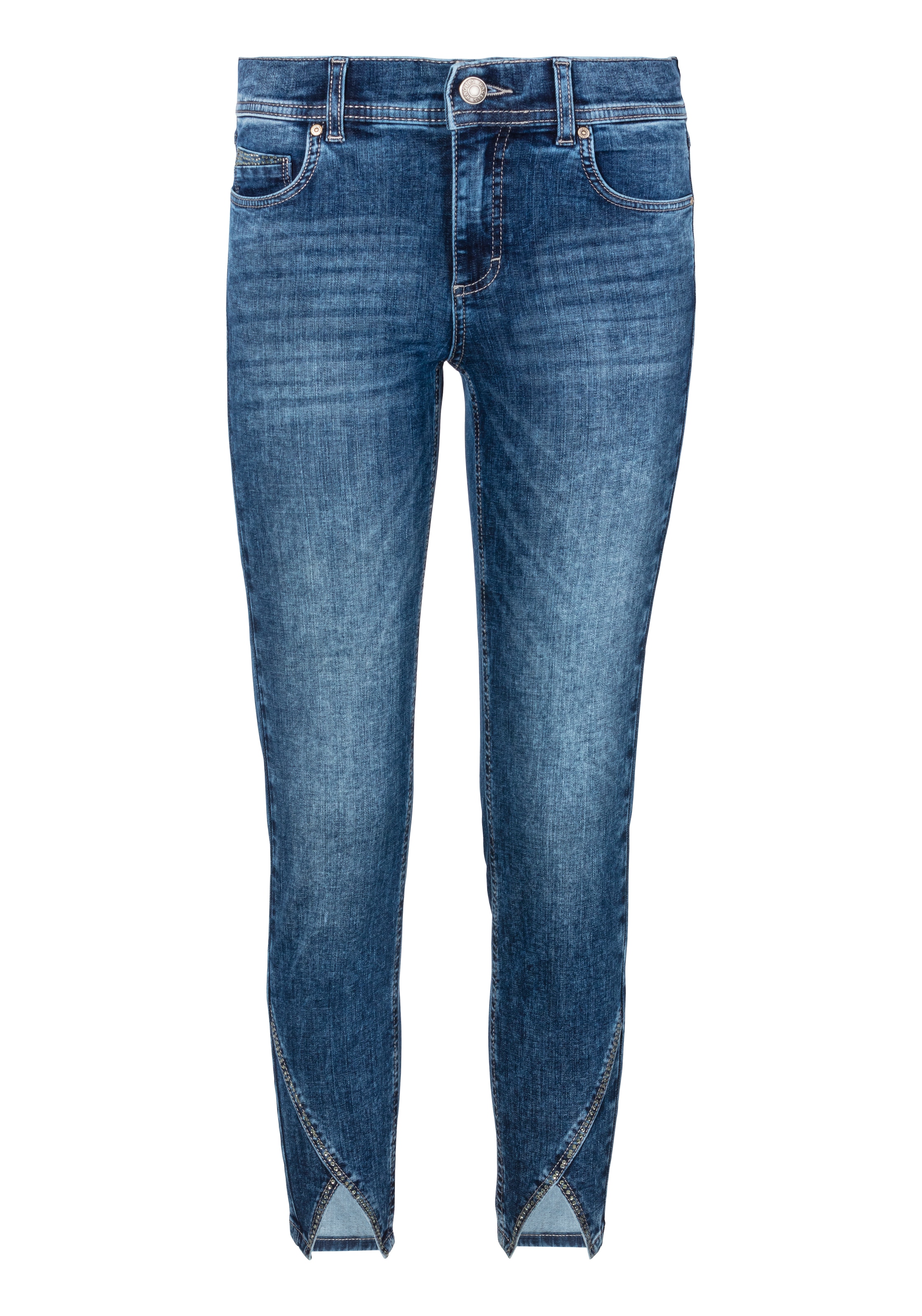 ANGELS 7/8-Jeans »Ornella«, mit Strassteinchen am Beinabschluß