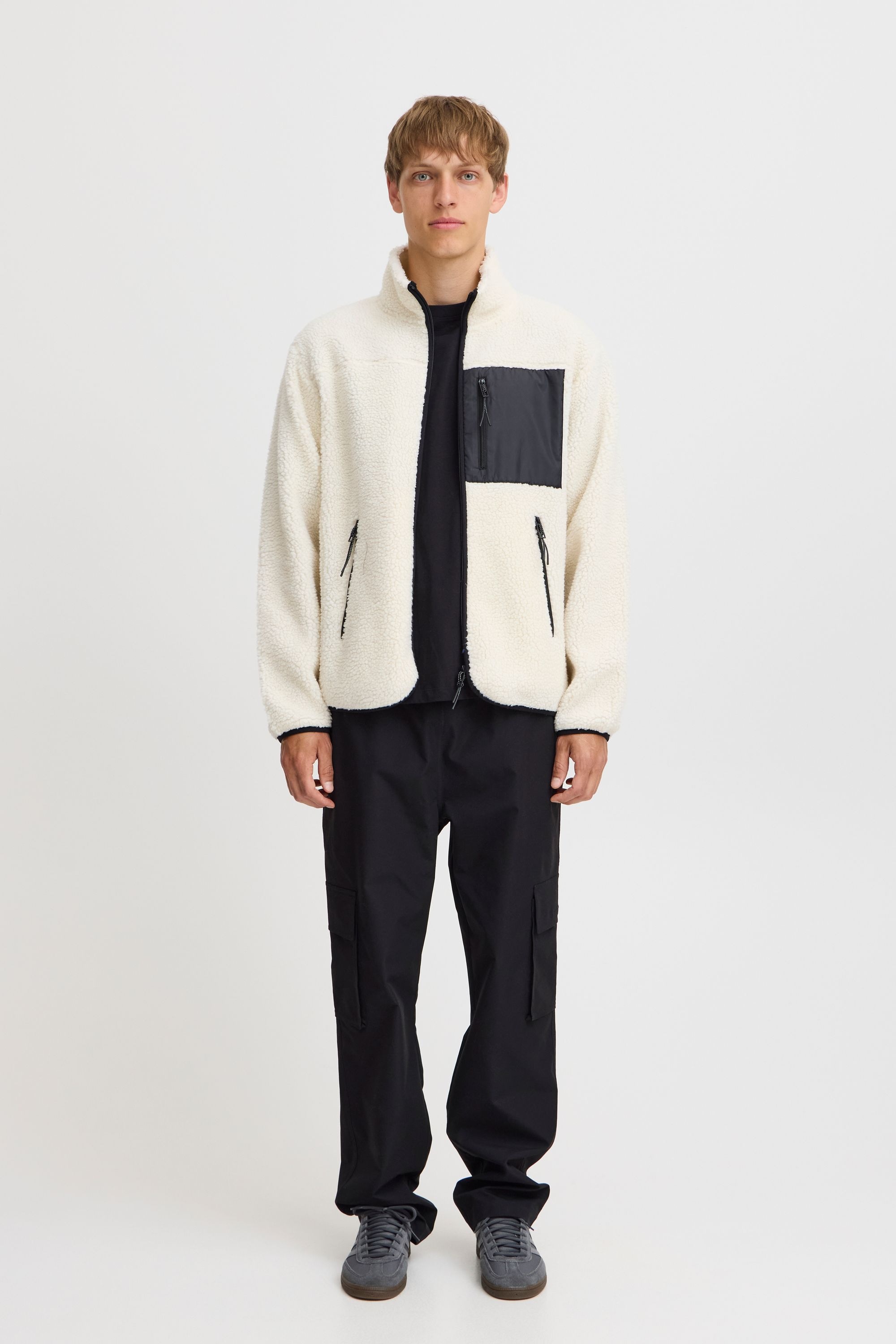 TheJoggConcept Fellimitatjacke »Fellimitatjacke JCMMBERRI JACKET 4«