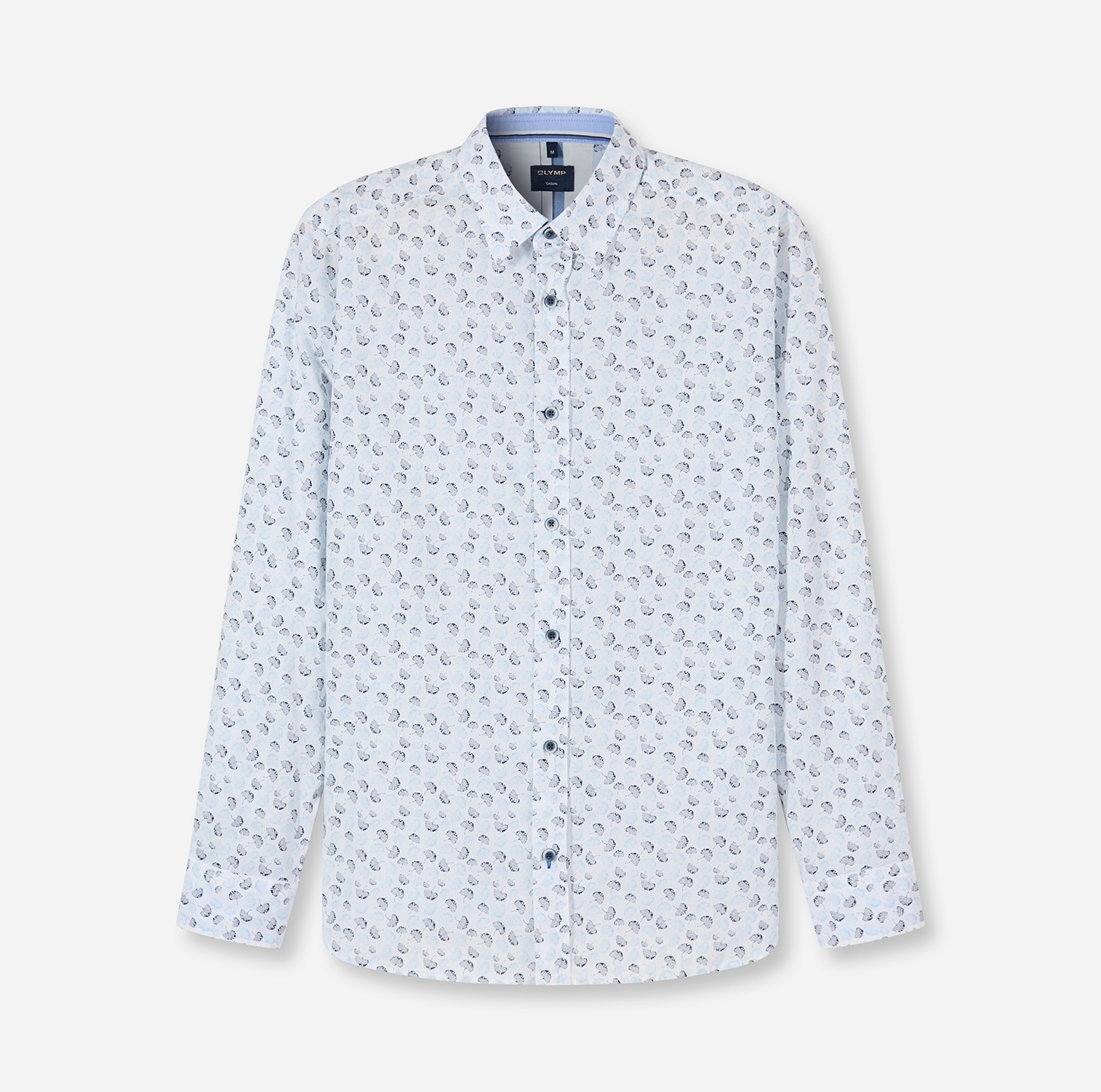 OLYMP Langarmhemd Freizeithemd, regular fit, Kentkragen