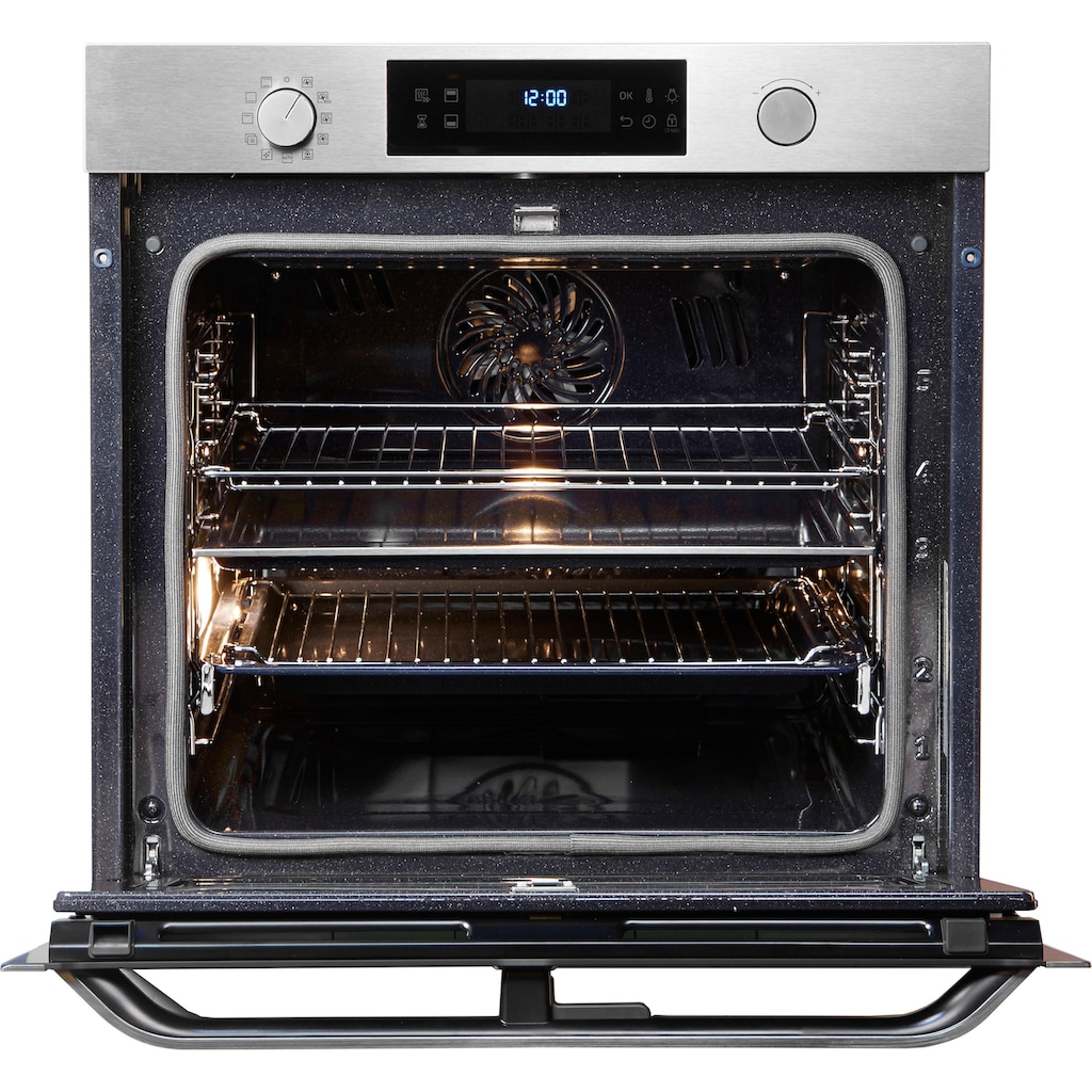 Samsung Pyrolyse Backofen »NV75N5671RS/EG«, NV75N5671RS, mit 1-fach-Teleskopauszug, Pyrolyse-Selbstreinigung