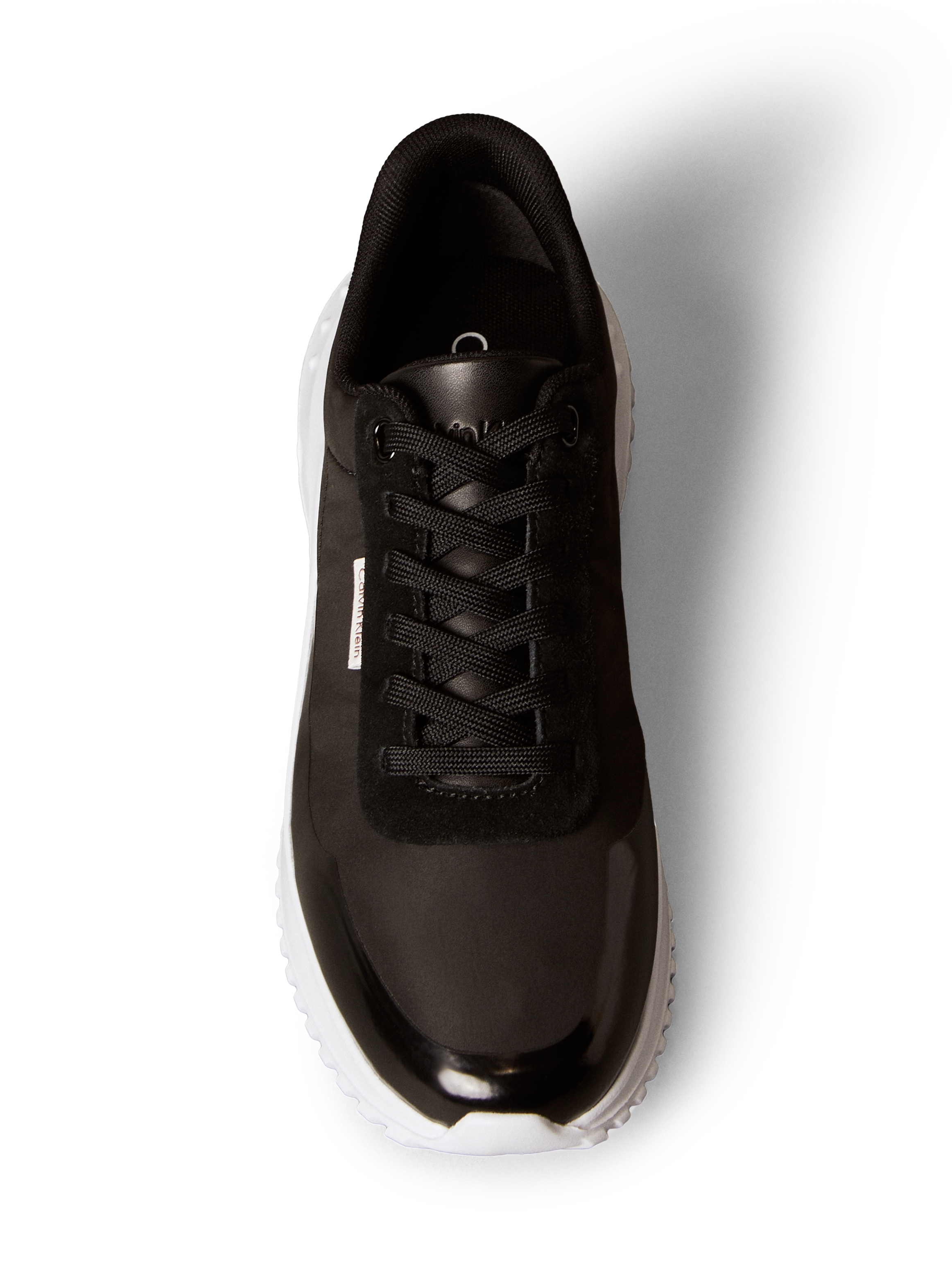 Calvin Klein Jeans Sneaker »EVA RUNNER LACE UP MAT MIX«  Halbschuh, Freizeitschuh, Schnürschuh mit leichter Profilsohle