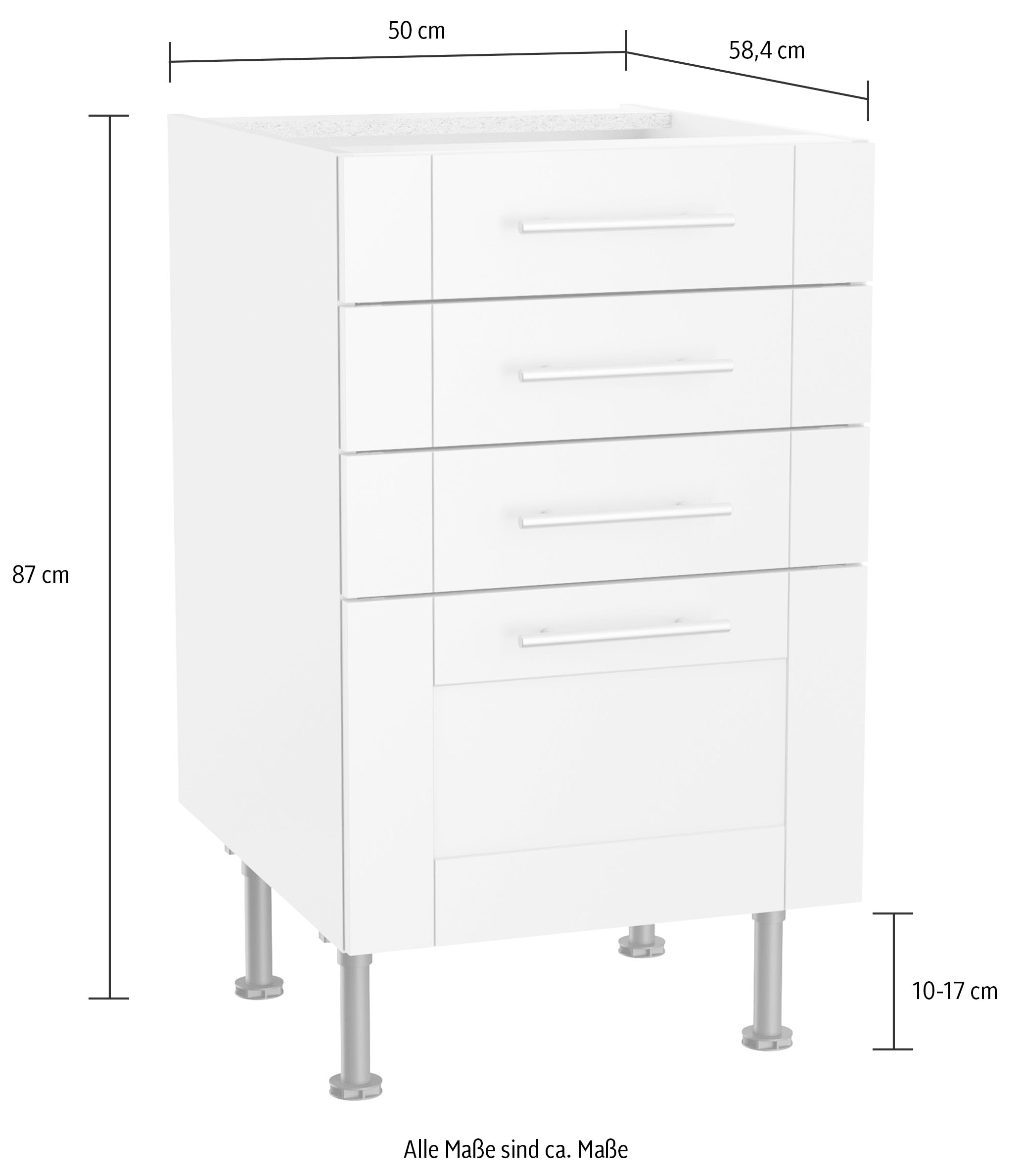 OPTIFIT Unterschrank »Ahus«, Breite 50 cm