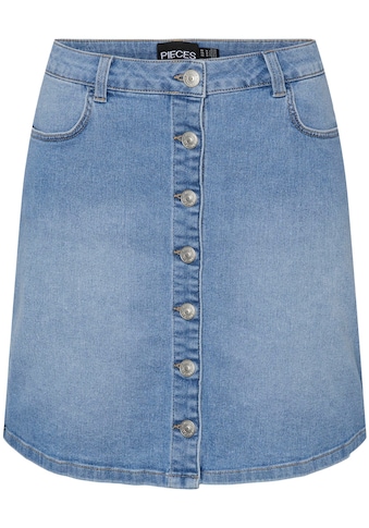 pieces Jeansrock »PCPEGGY HW SKIRT NOOS BC« kaufen
