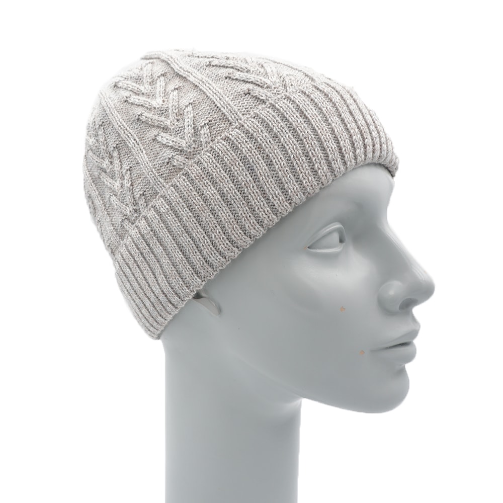 CAPO Strickmütze Rippenstrick, natürliche Thermoregulierung