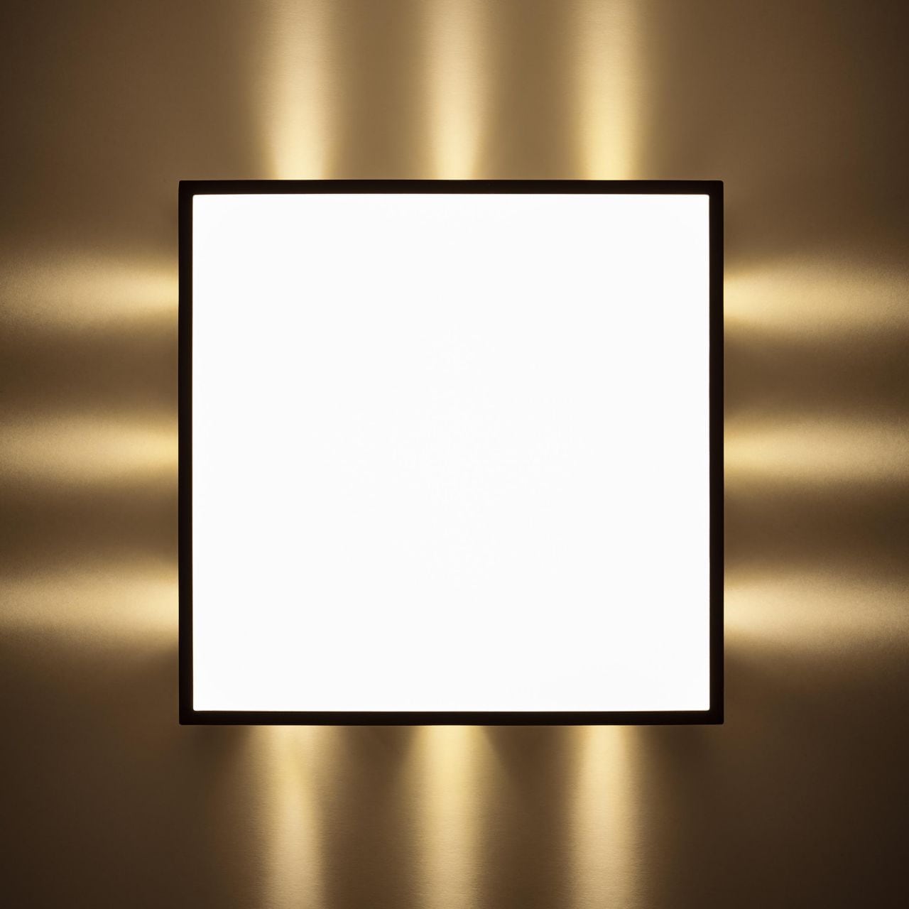 Brilliant LED Panel »Xception«, 1 cm, flammig-flammig, online warmweiß, Garantie kaufen easydim, mit XXL Metall/Kunststoff, lm, | 35 Jahren x 3 schwarz 2400 35