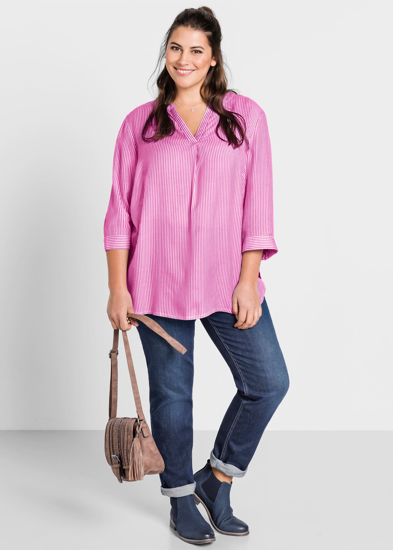 Sheego Longbluse