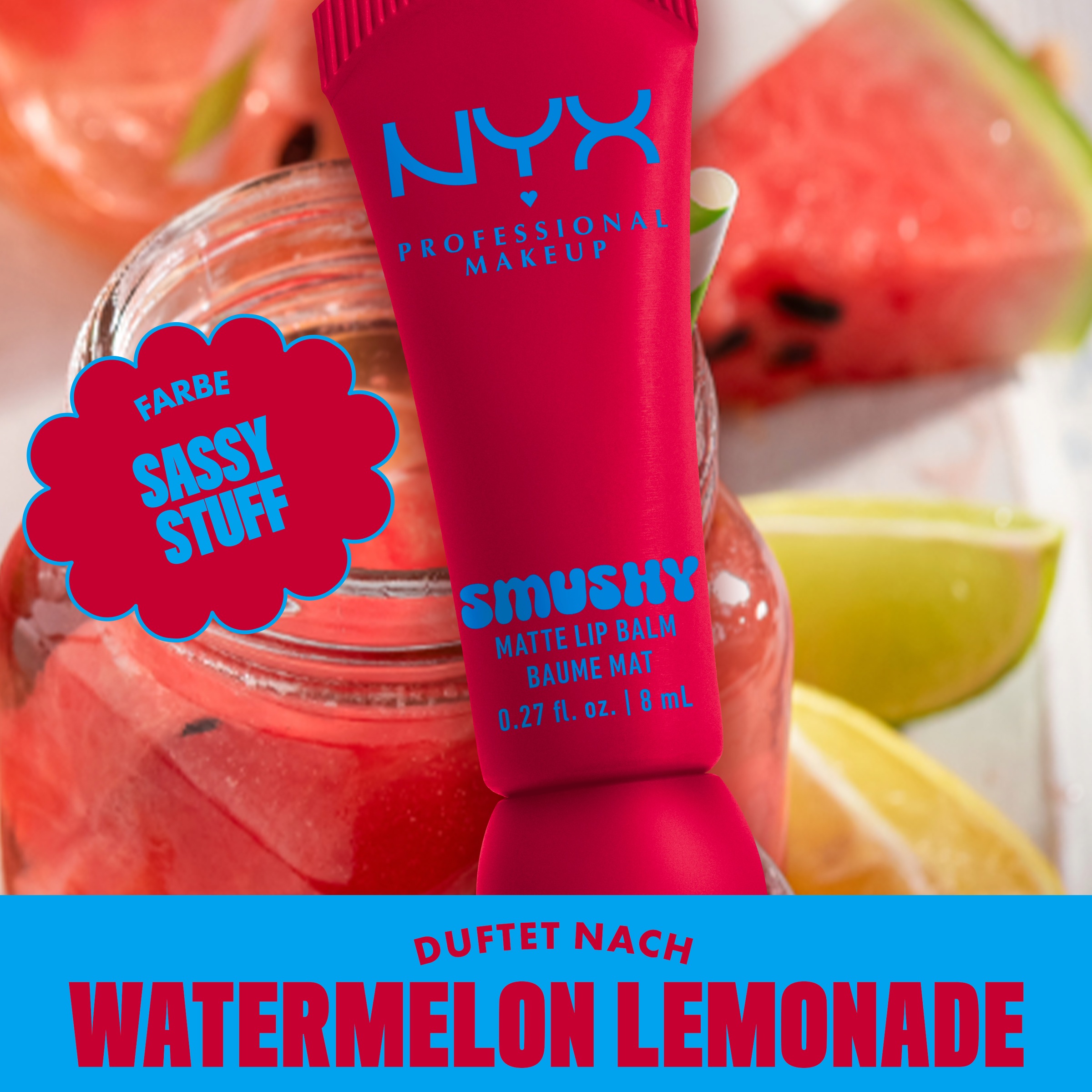 NYX Lippenbalsam »NYX Professional Makeup Smushy Matte Lip Balm«