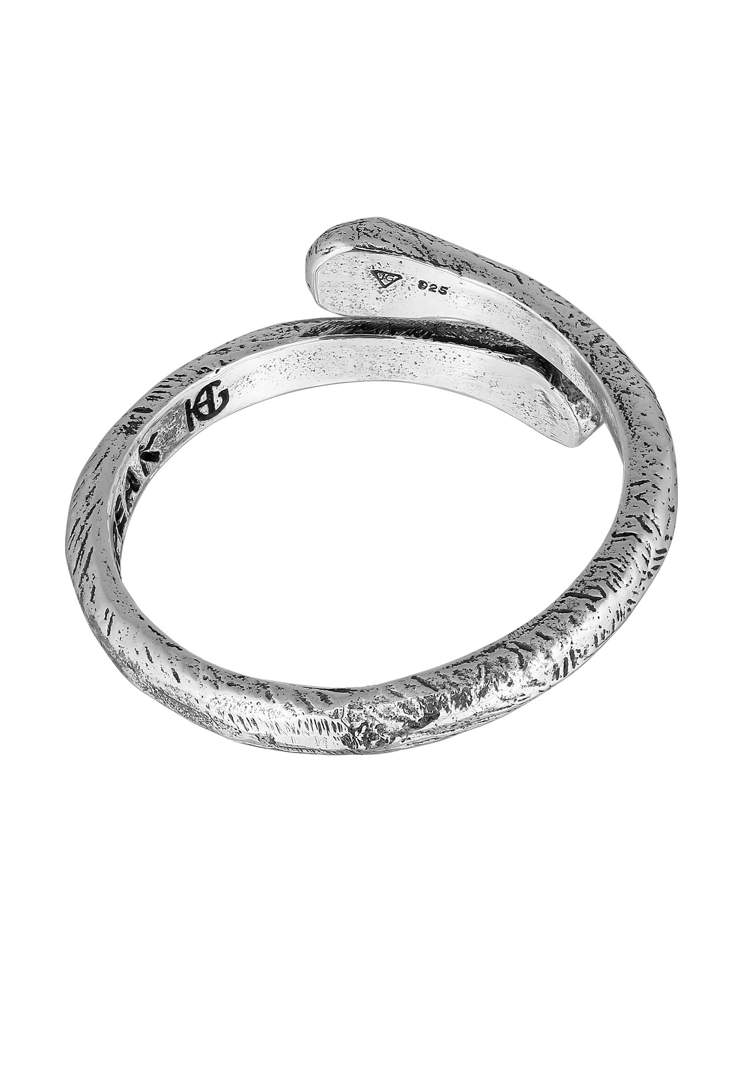 HAZE & GLORY Silberring »Ring Wickelring Round and Round 925 Silber«