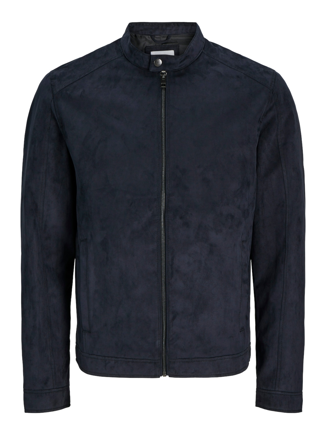 Jack & Jones Lederimitatjacke »JJEDYLAN CLEAN JACKET NOOS«, ohne Kapuze, mit Bandkargen