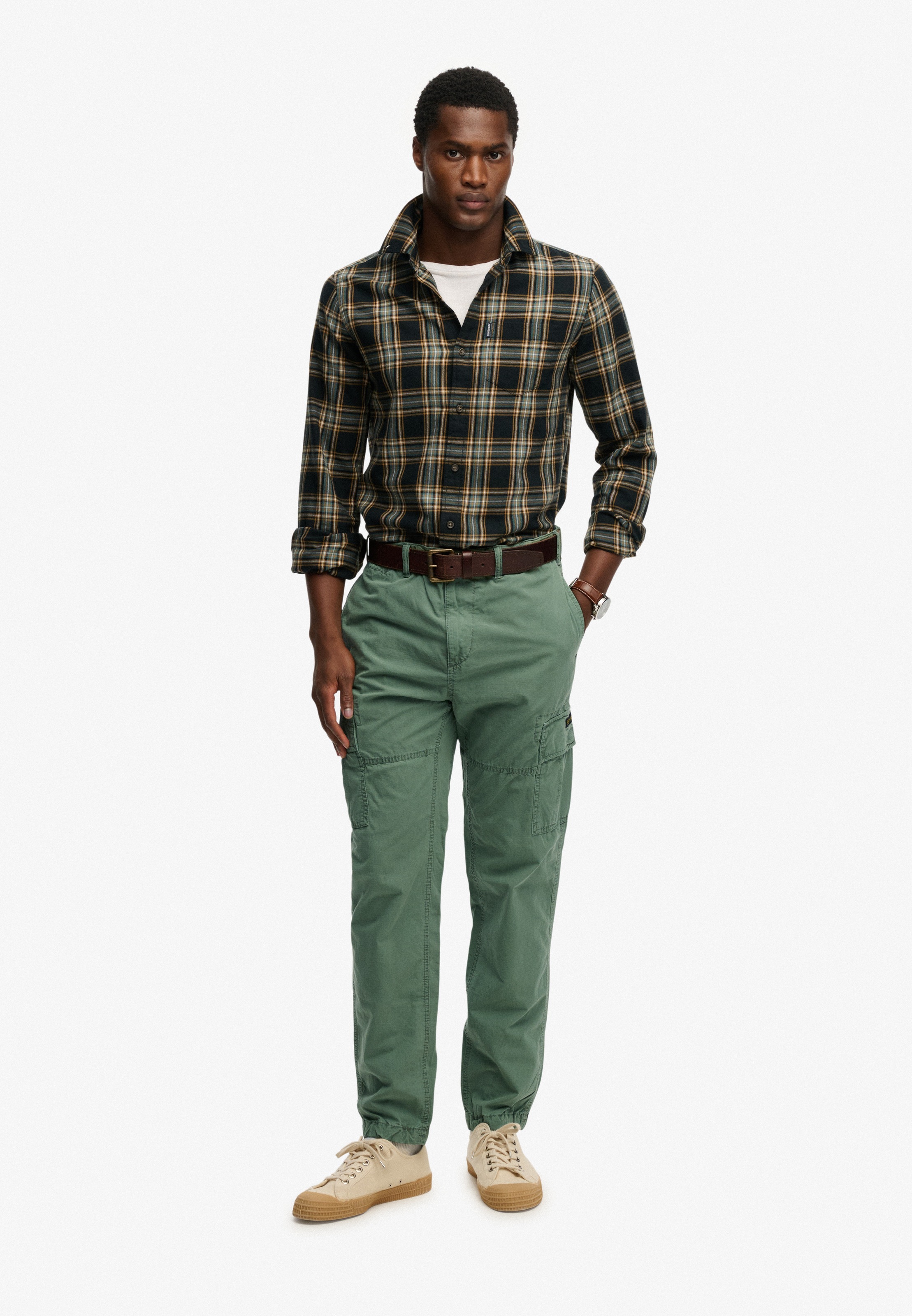 Superdry Cargohose »RIPSTOP LIGHT CARGO PANT«  Regular Fit, knöchellange Schnittform, mit Reißverschluss