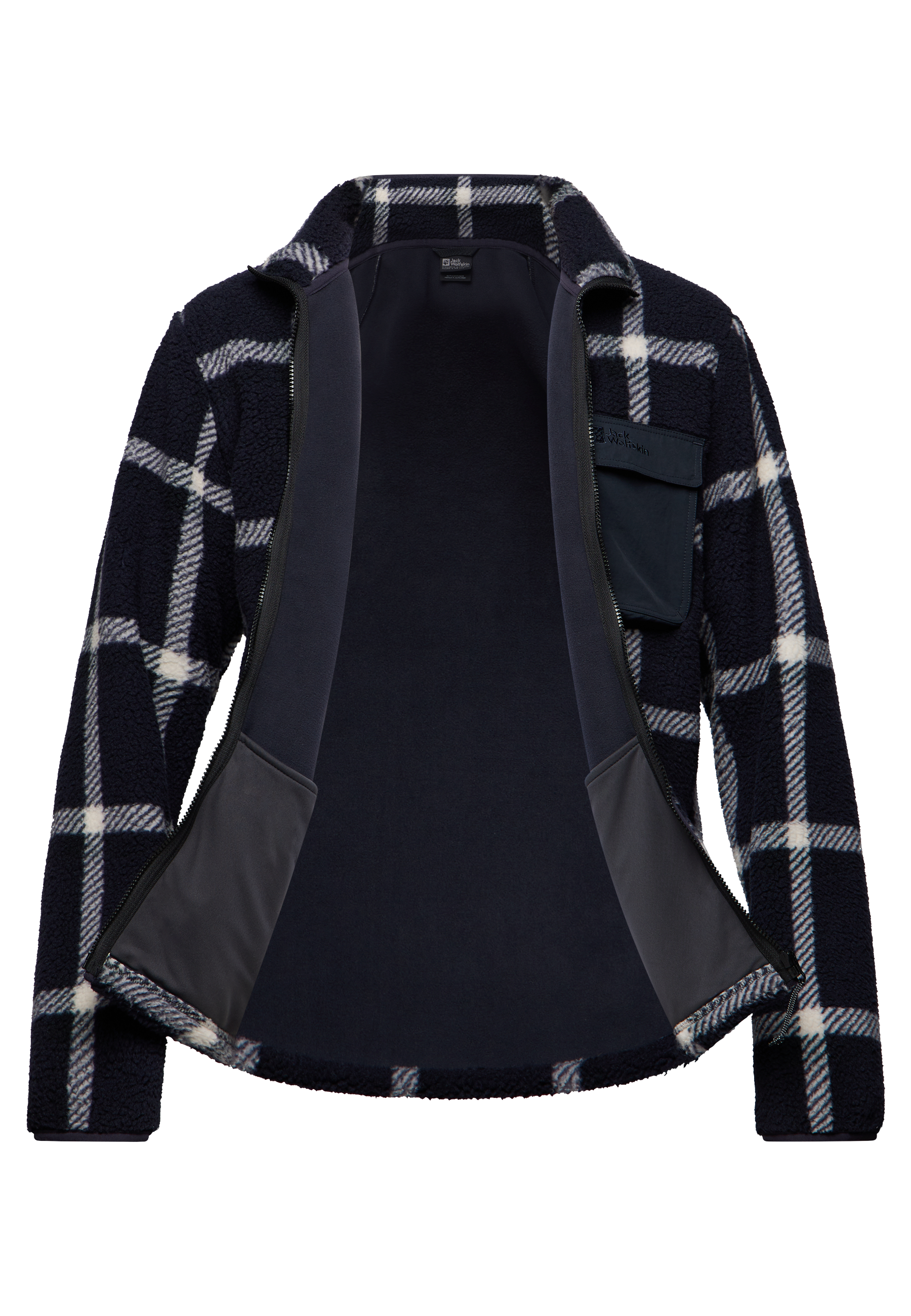 Jack Wolfskin Fleecejacke »FELSLICHT CHECK JACKET«