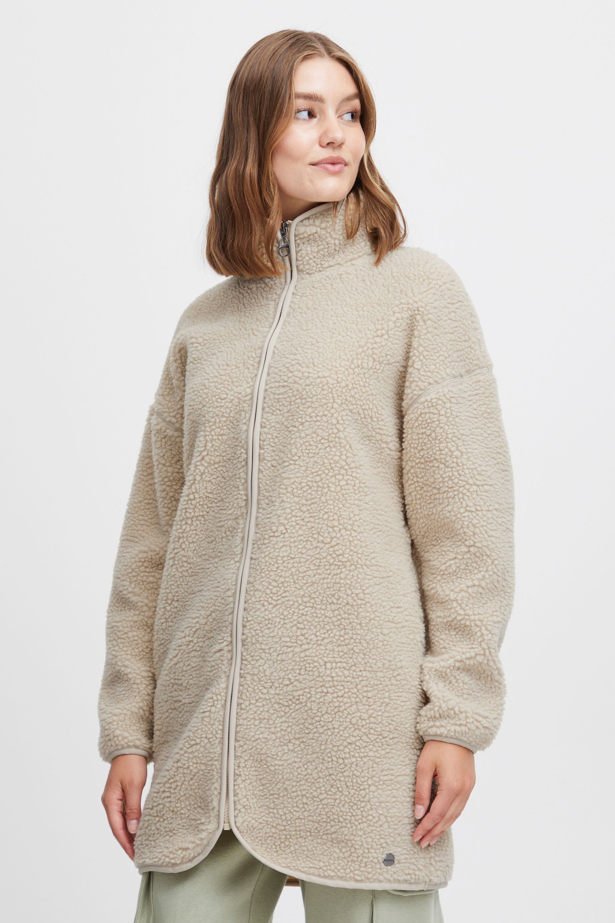 OXMO Sweatjacke »Kurzmantel OXTova«