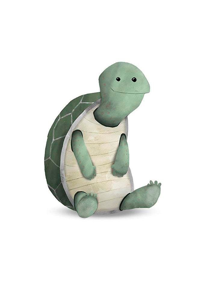 Komar Bild »Cute Animal Turtle«, Schildkröten, (1 St.), Wandbild zur Dekoration - ohne Rahmen