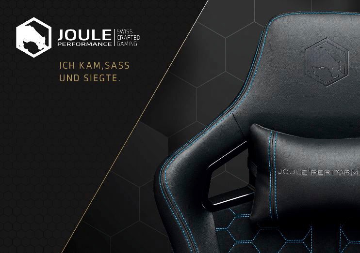 Joule Performance Gaming-Stuhl »Alcantara«, WERTIGES ECHTLEDER