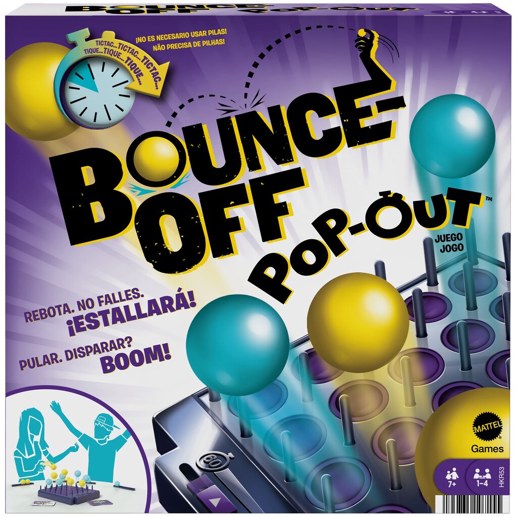 Mattel games Spiel »Bounce Off Pop Out«
