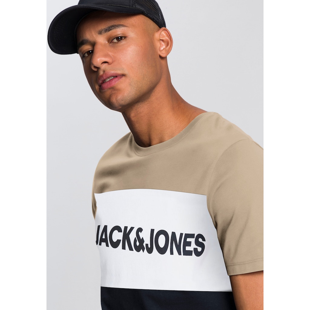 Jack & Jones T-Shirt »LOGO BLOCKIN«