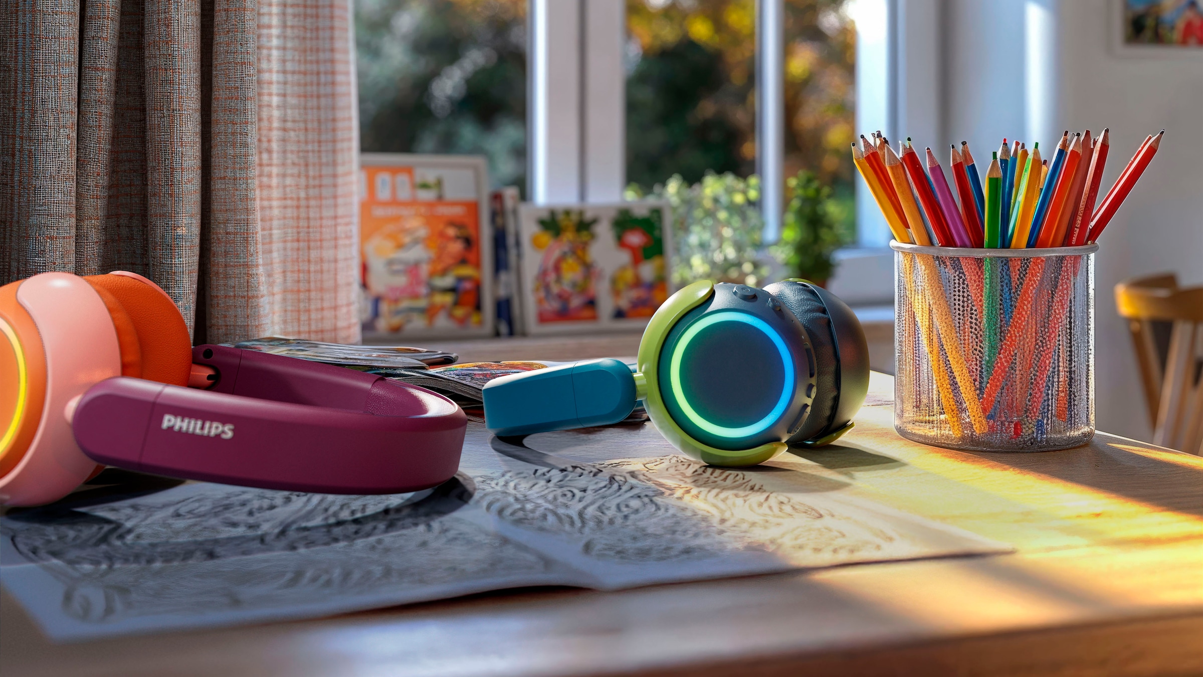 Philips Kinder-Kopfhörer »TAK4200«, Bluetooth, Rauschunterdrückung-Multi-Point-Verbindung-Freisprechfunktion