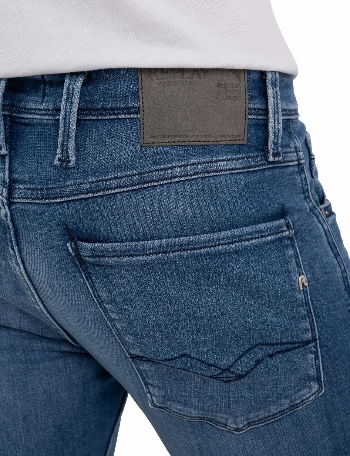 Replay Slim-fit-Jeans »Anbass Superstretch« elastisch