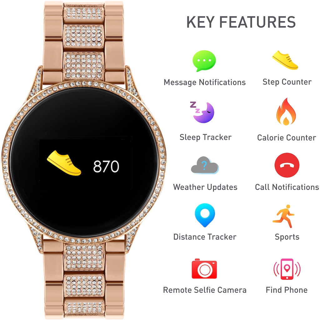 REFLEX ACTIVE Smartwatch »Serie 4, RA04-4014«