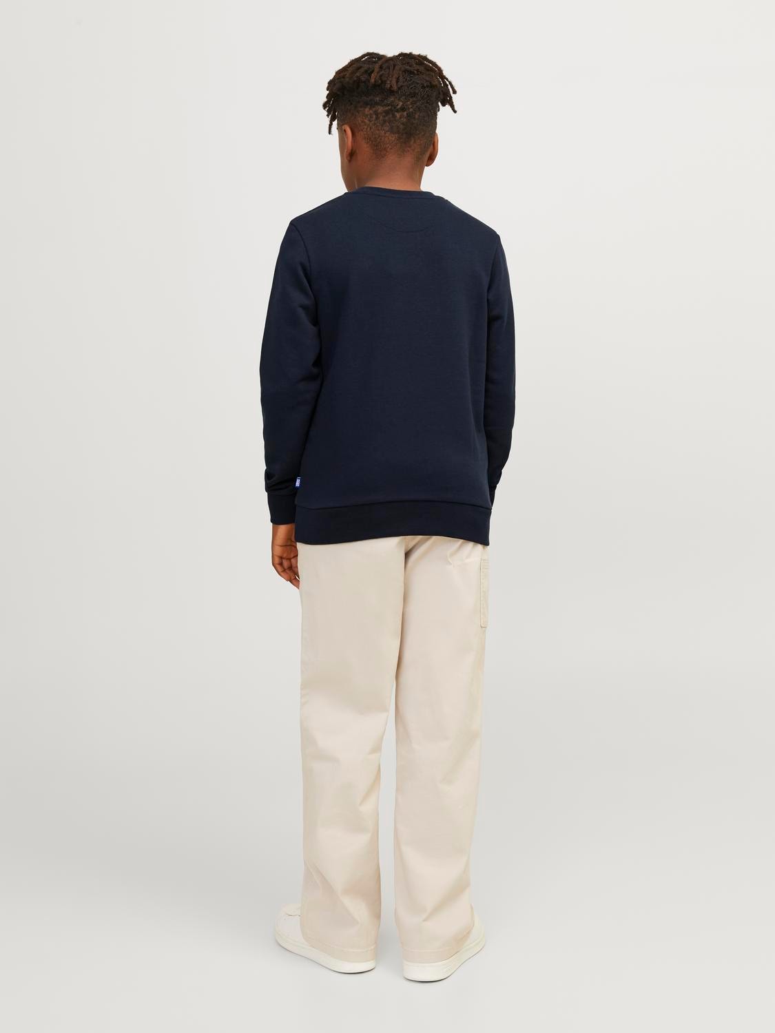Jack & Jones Junior Sweatshirt »JJEBRADLEY einfach kombinierbar, pflegeleicht«, Materialmix, regular fit
