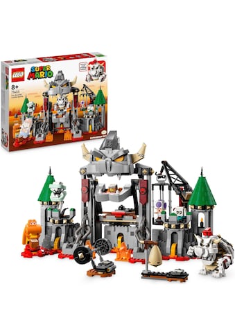 Konstruktionsspielsteine »Knochen-Bowsers Festungsschlacht (71423), LEGO® Super...