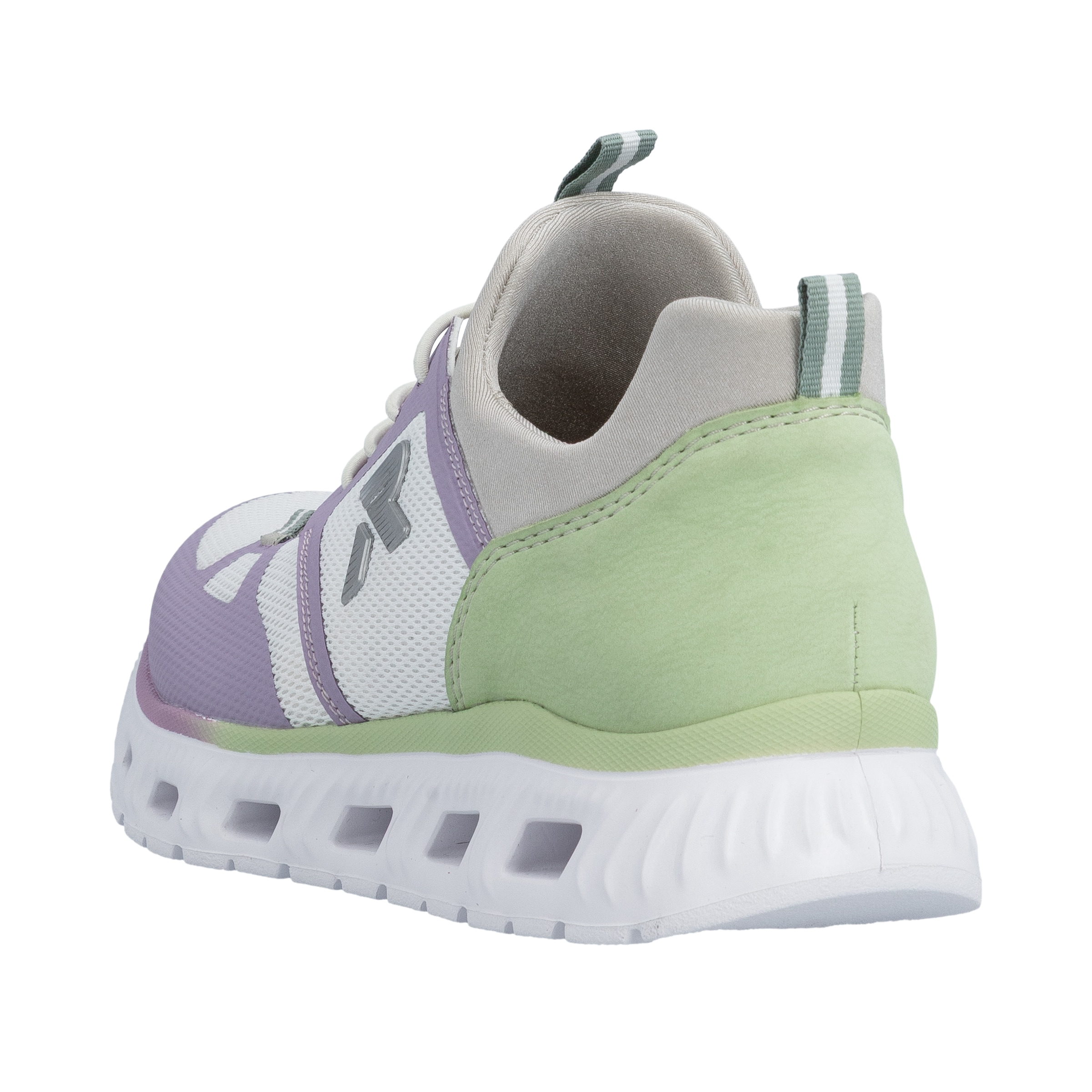 Rieker Slip-On Sneaker  Slipper, Freizeitsneaker, Halbschuh mit MemoSoft- Innensohle