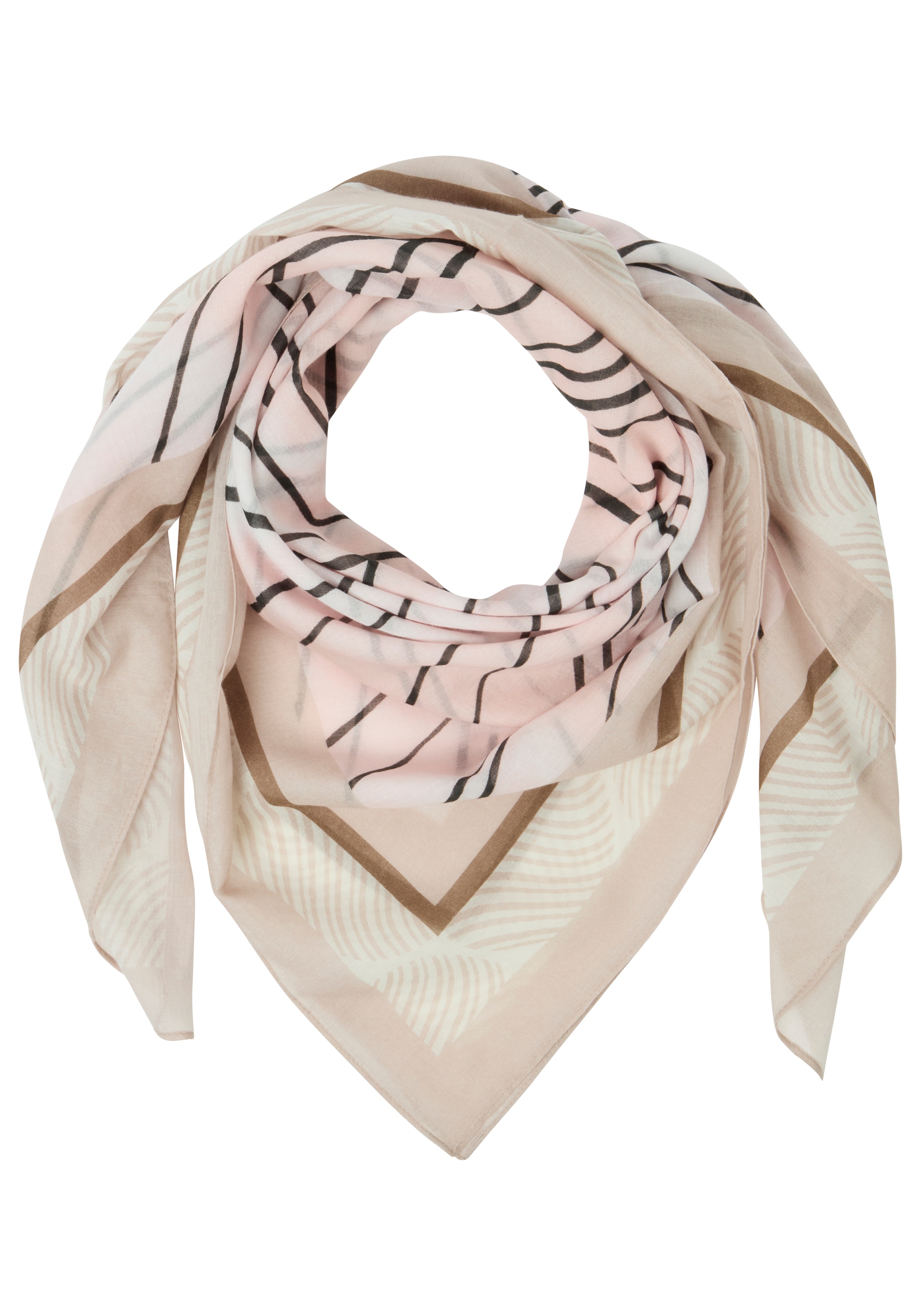 Laura Scott Modetuch im sommerlichen Print-Design