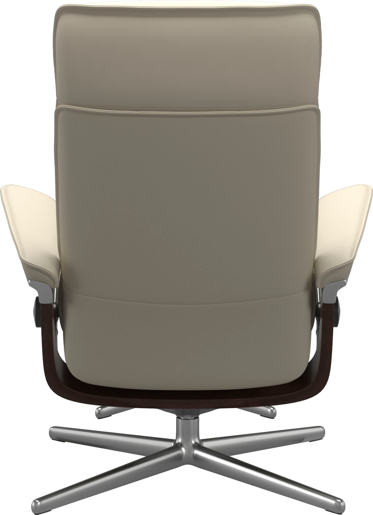 Stressless® Fußhocker »Admiral«, mit Cross Base, Größe M & L, Holzakzent Braun