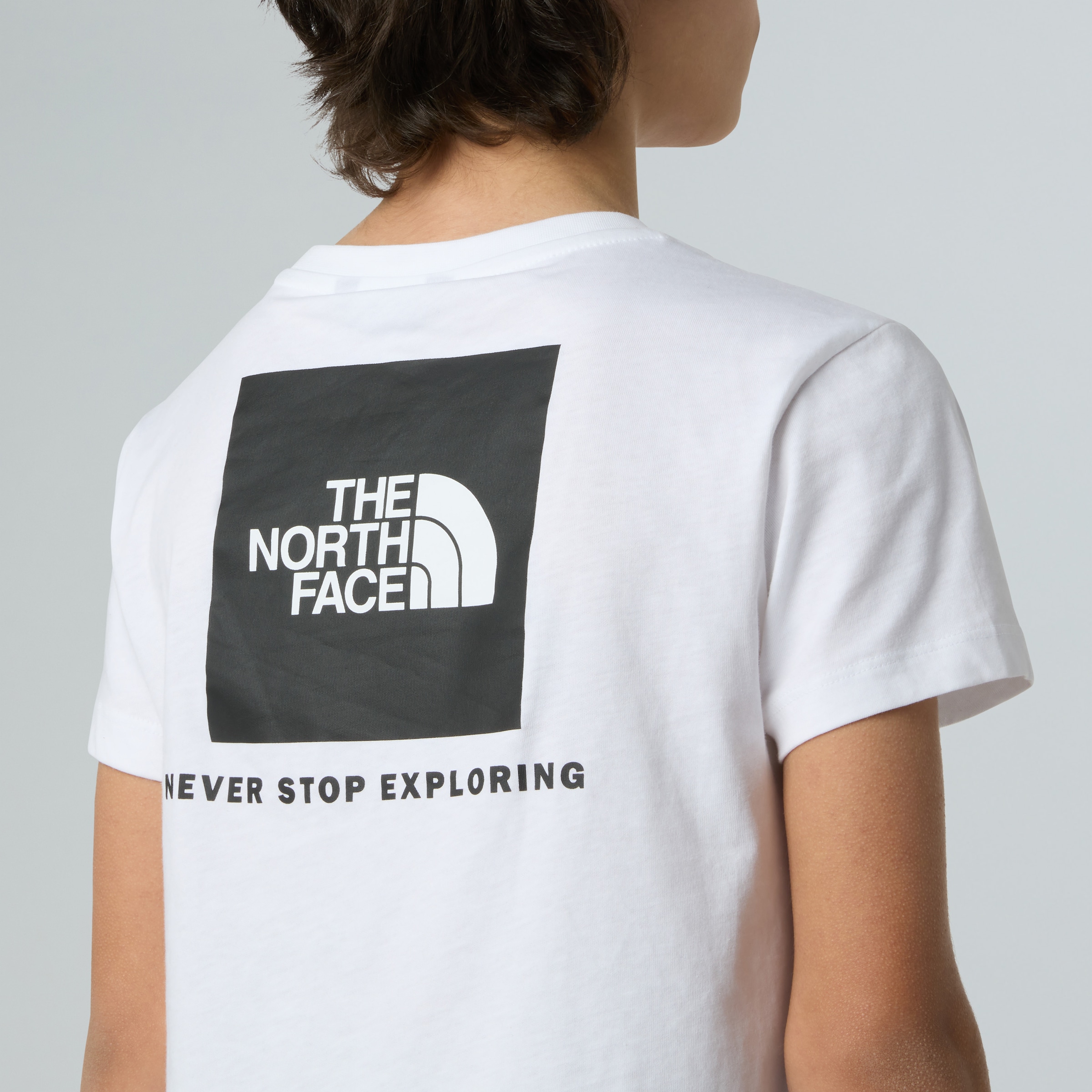 The North Face T-Shirt »TEEN BOX NSE REGULAR SS TEE« für Jugendliche, sportlicher Stil, Kurzarm, Rundhalsausschnitt