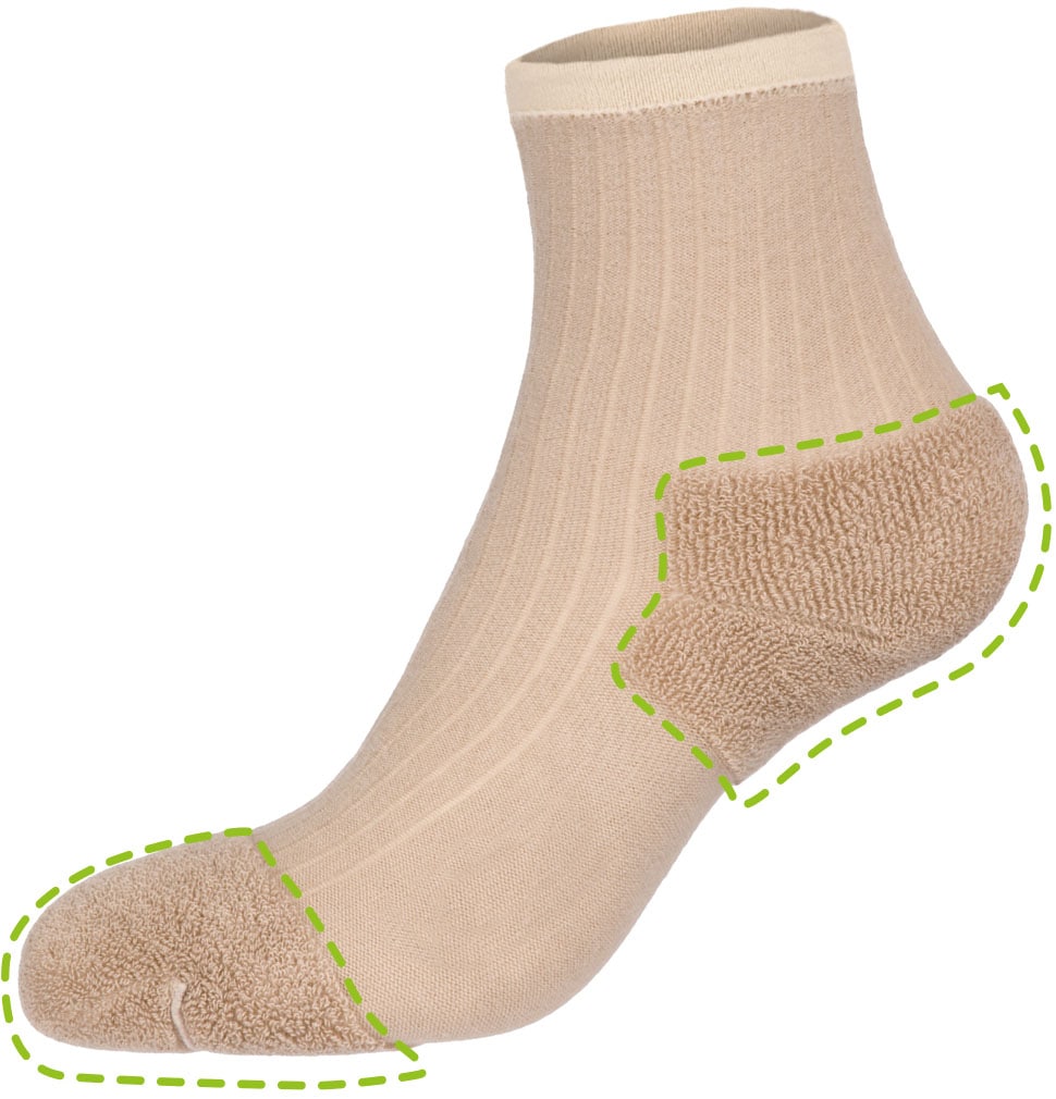 Fußgut Diabetikersocken »Sensitiv Socken«, (2 Paar), für empfindliche Füße