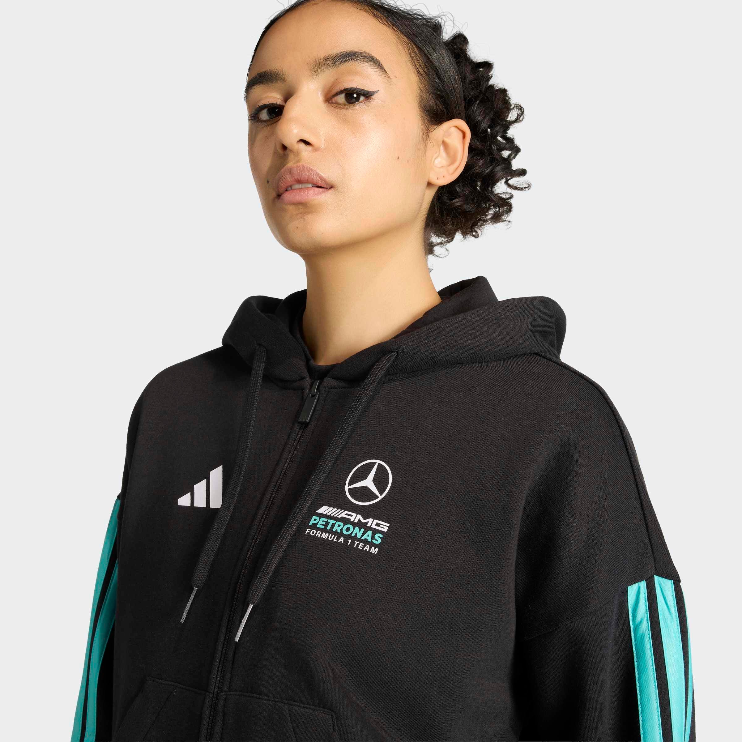 adidas Performance Kapuzensweatshirt »MERCEDES-AMG PETRONAS FORMULA 1 TEAM DNA«
