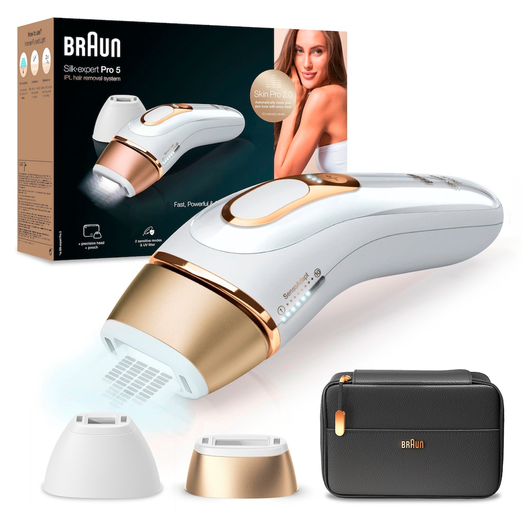 Braun IPL-Haarentferner »Silk-expert Pro IPL PL5140«, 400.000 Lichtimpulse