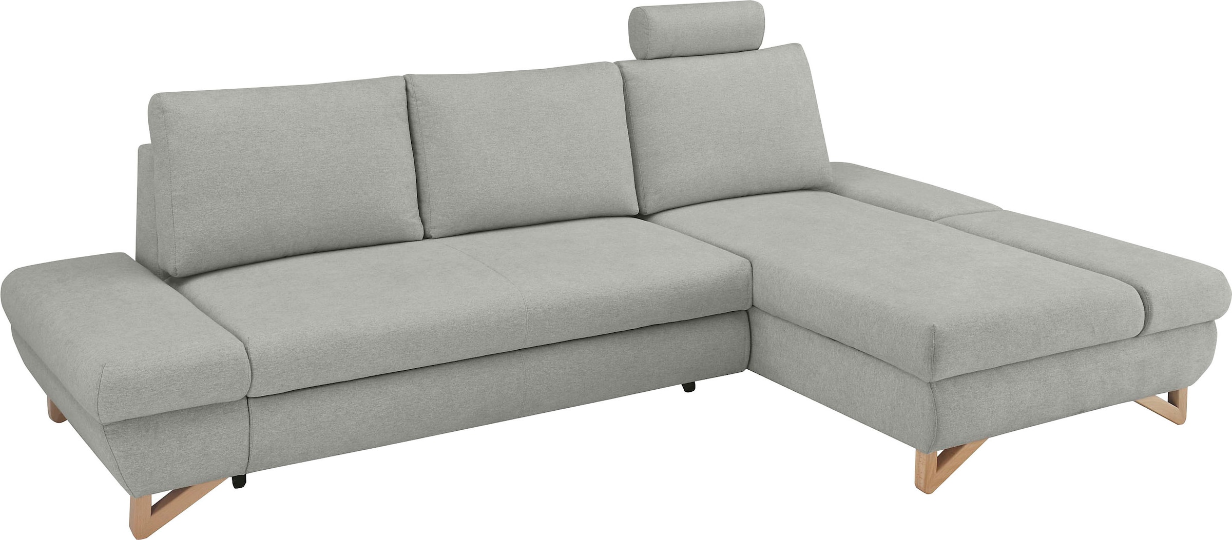 INOSIGN Ecksofa »City/Giron, L-Form,«, verstellbare Armlehnen mit Rasterfunktion