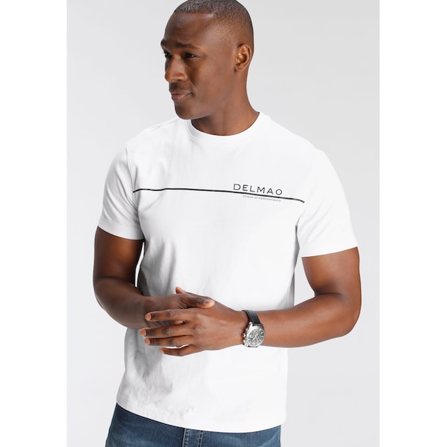 DELMAO T-Shirt, mit modischem Brustprint - NEUE MARKE! bei ♕