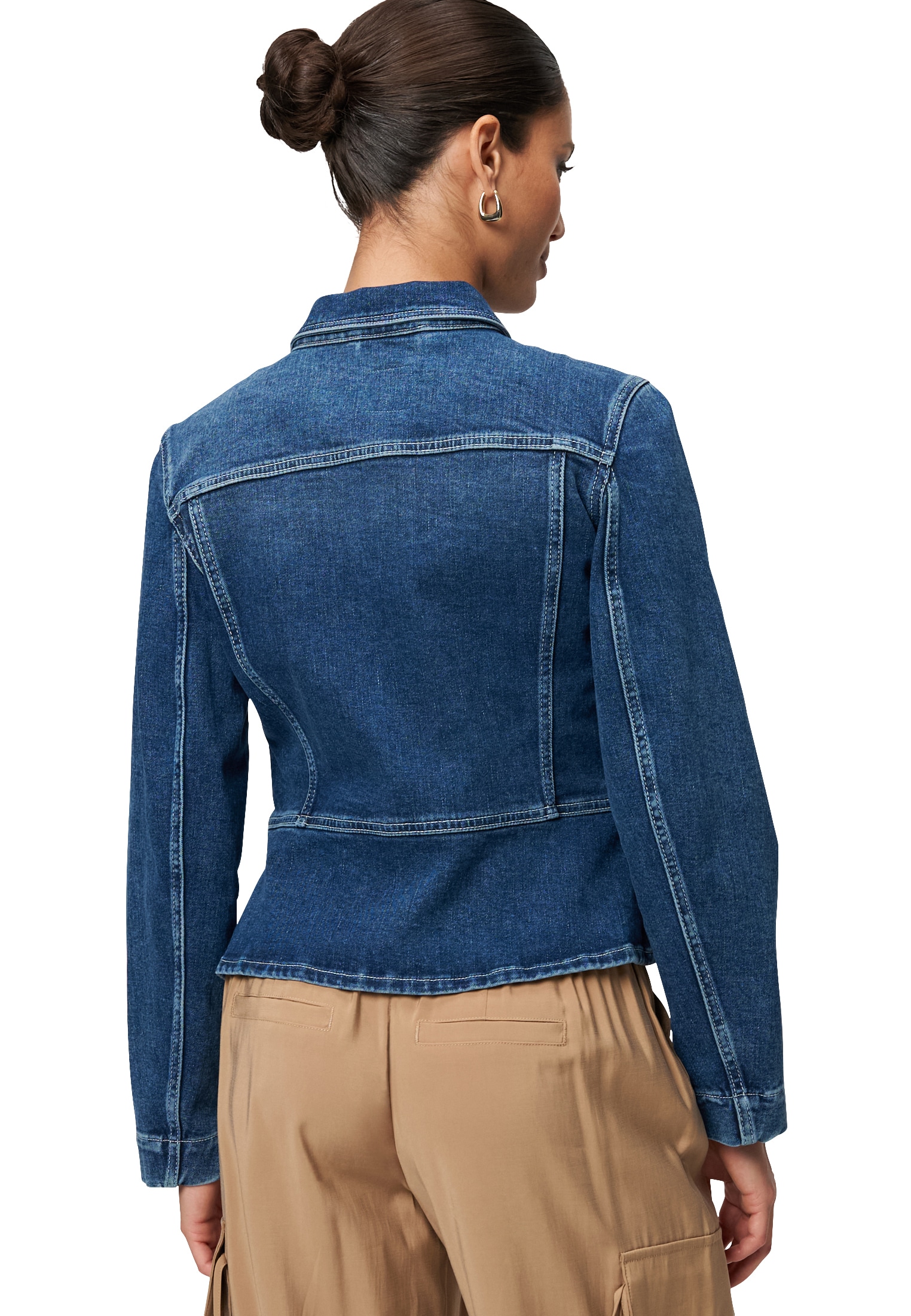Zero Jeansblazer »Jeansjacke mit Klappentaschen«