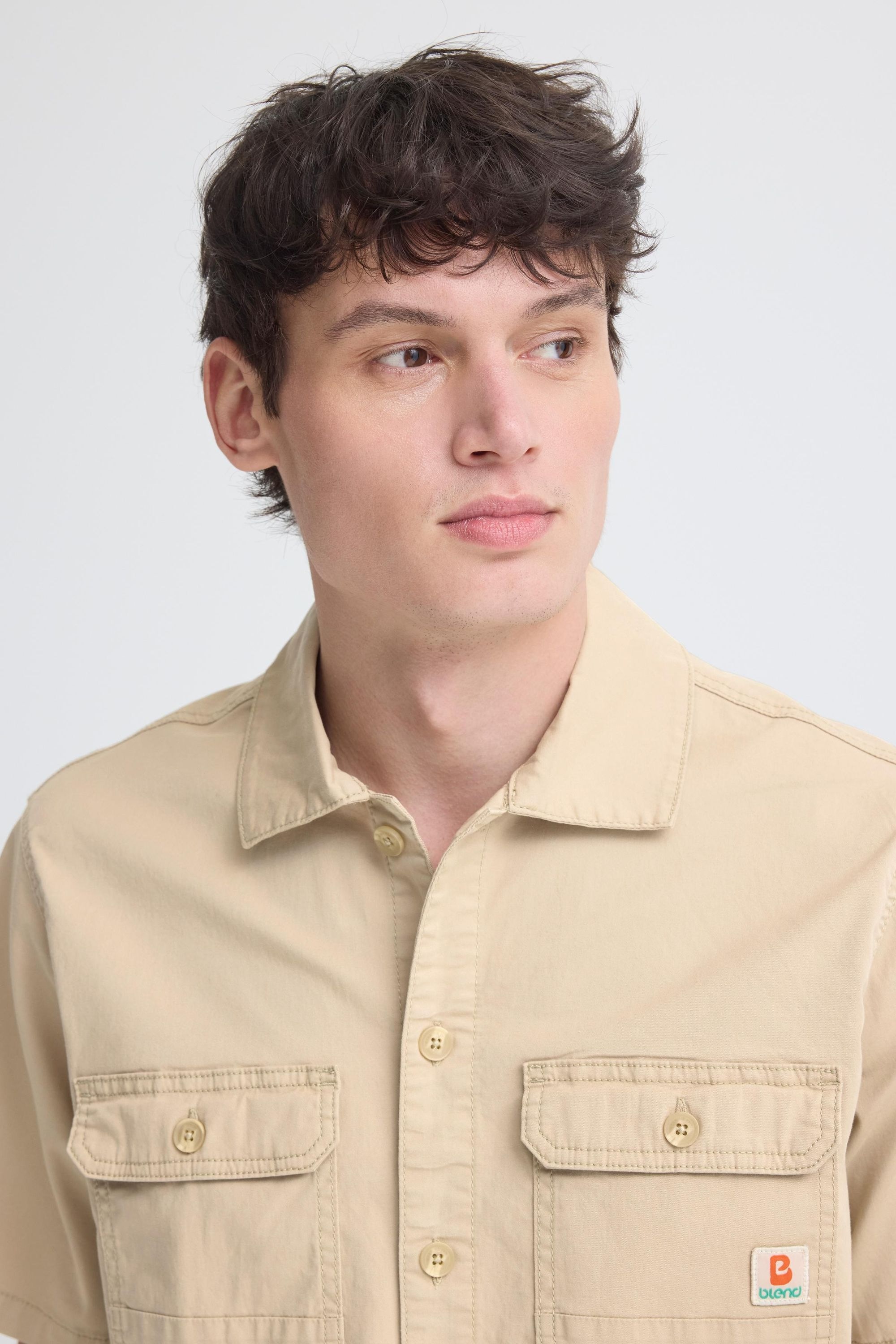 Blend Kurzarmhemd »Kurzarmhemd BHMatz Overshirt«