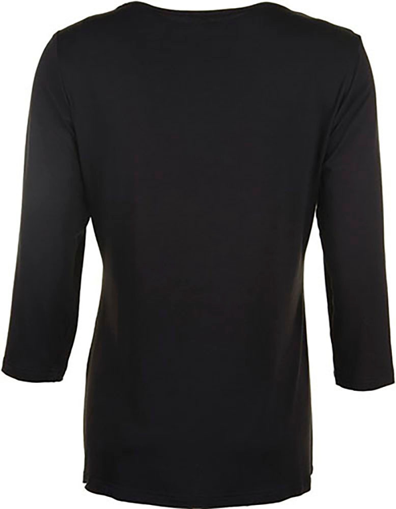 SANDGAARD 3/4-Arm-Shirt mit 3/4-Ärmeln