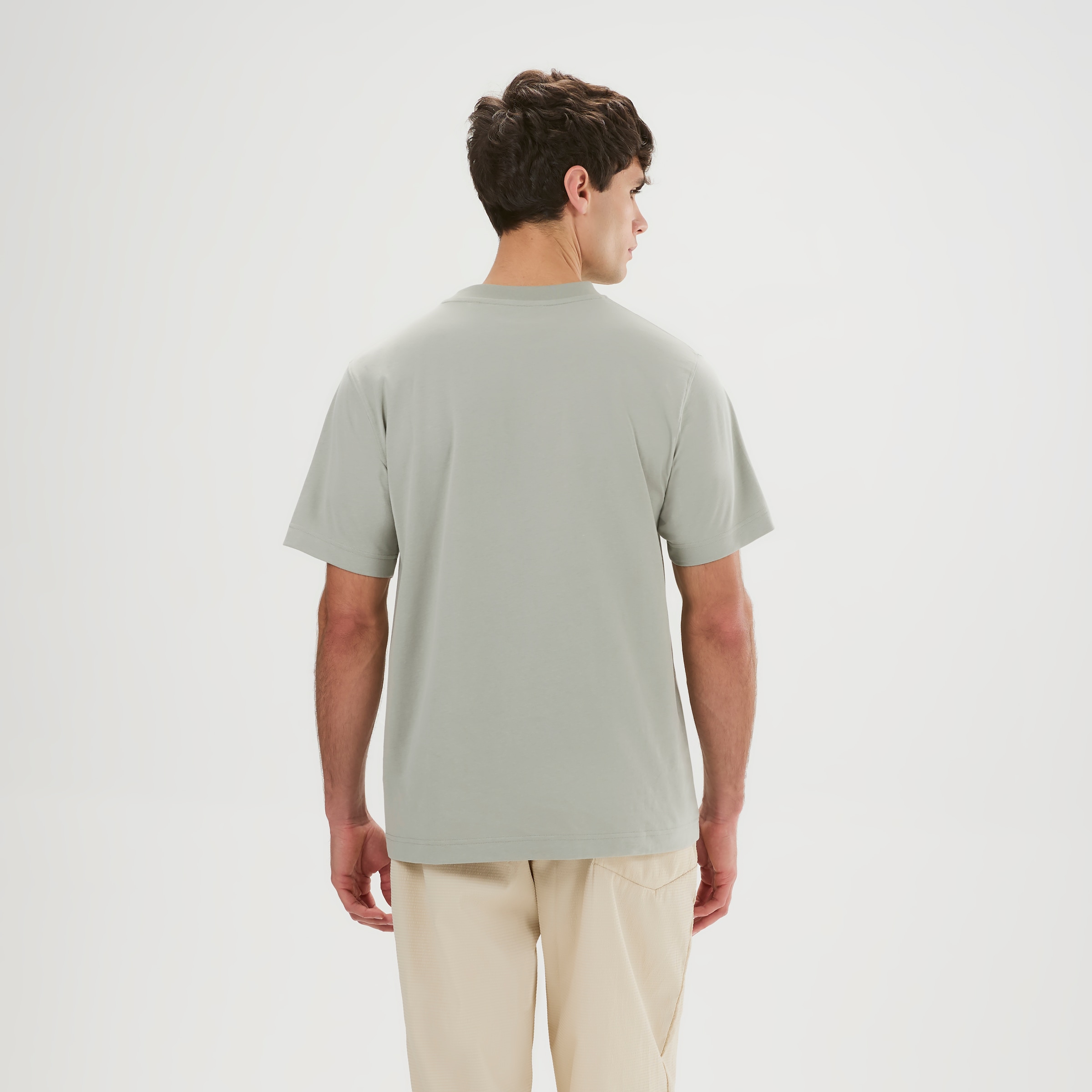 Ellesse T-Shirt »ACCIANO T-SHIRT« Kurzarm, ohne Verschluss, Rundhalsausschnitt