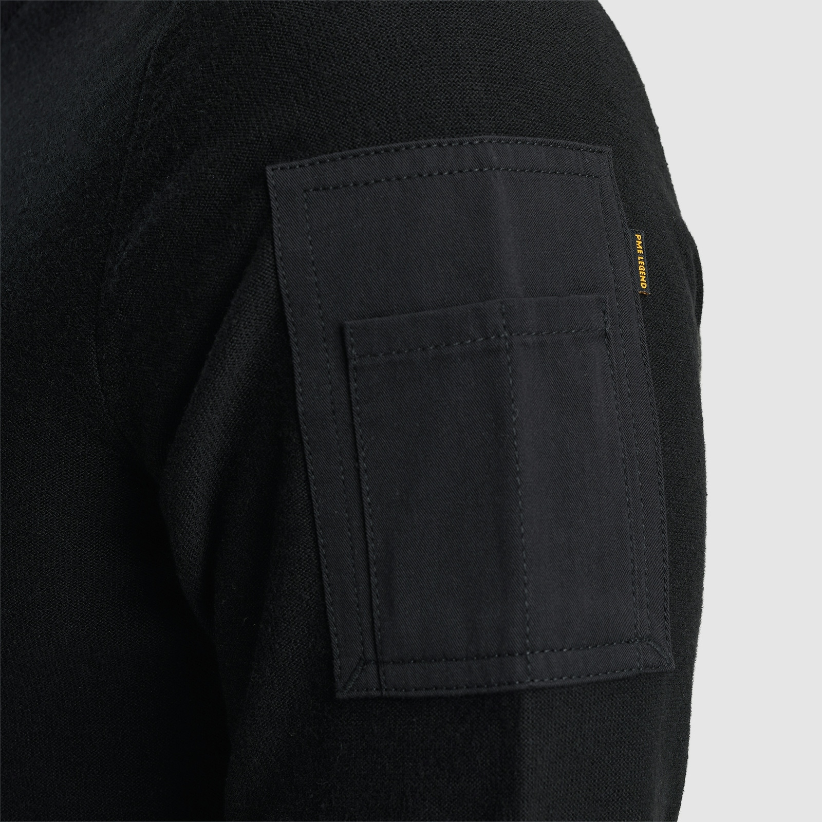 PME LEGEND Rundhalspullover »American classic Buckley knit«