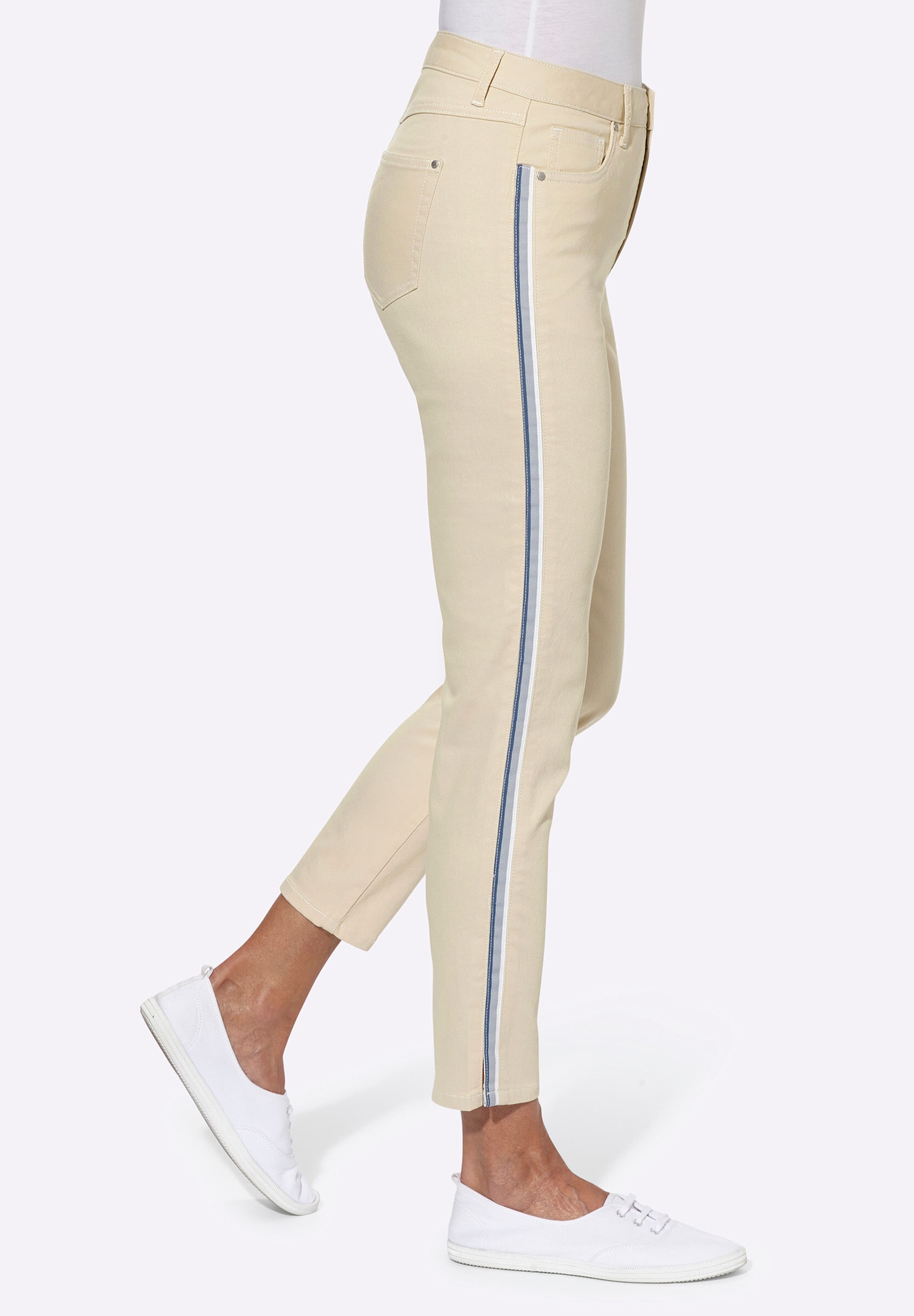 Witt 5-Pocket-Jeans »7/8-Jeans 7/8-Jeans leichte Used-Optik«